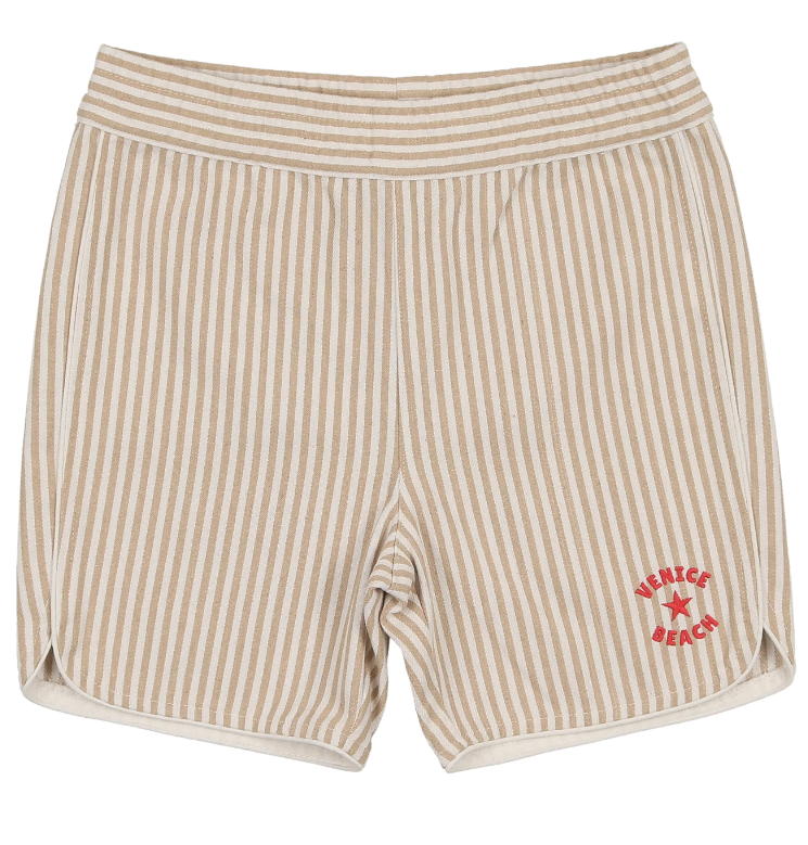 COCO BLANC Striped Biker Shorts for Girls (2-6 Years) - Comfortable & Stylish Activewear for Playtime, Sports & Everyday Wear