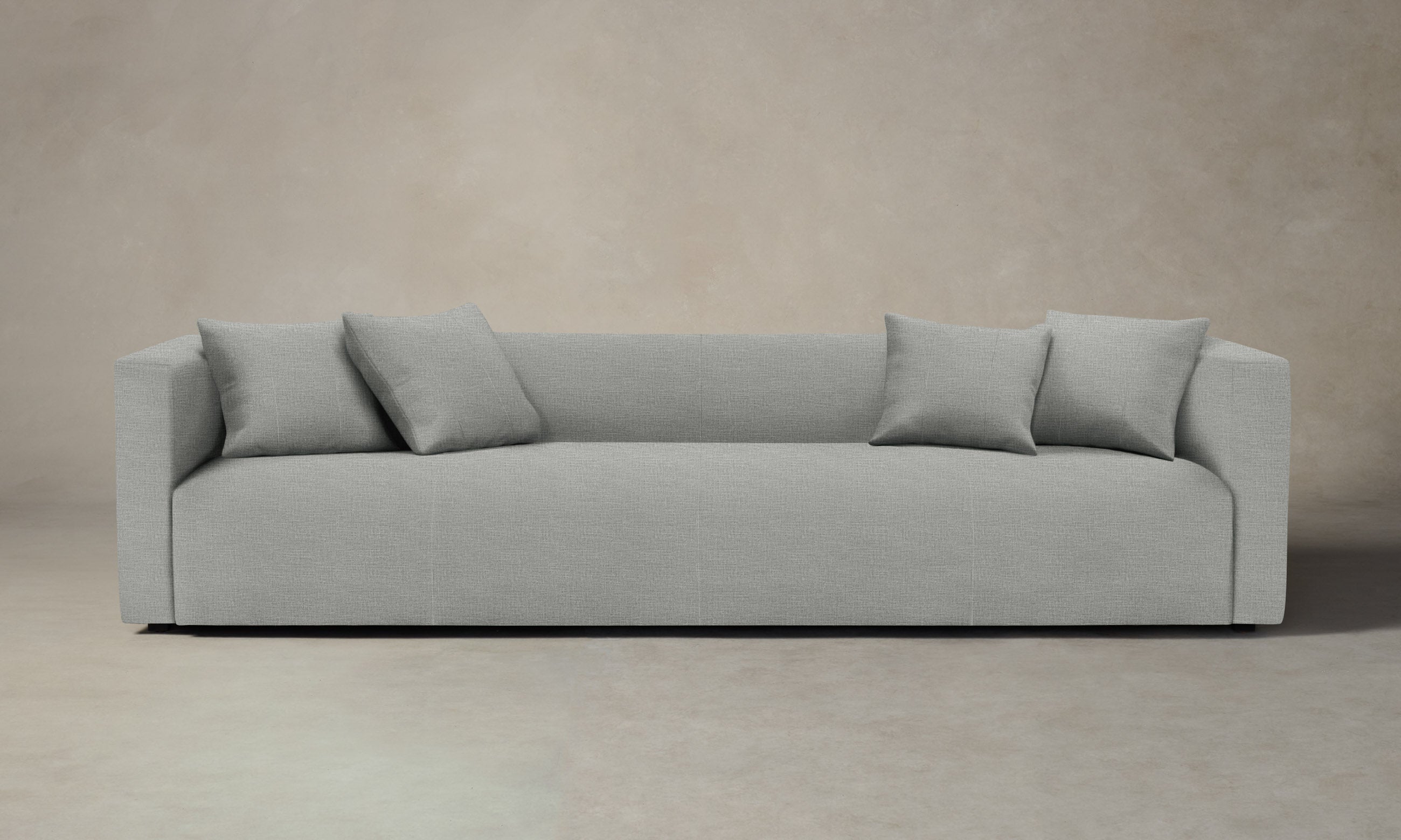 Breuer Sofa - Premium Performance Woven Chenille Fabric, Water-Resistant & Durable - Perfect for Living Room, Office or Outdoor Patio Furniture