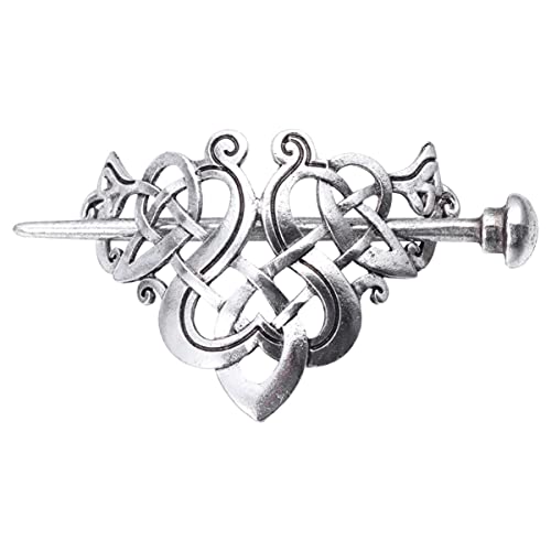 Viking Hair Stick - Celtic Knot Bobby Pin for Women | Retro Hair Accessory for Minimalist Style