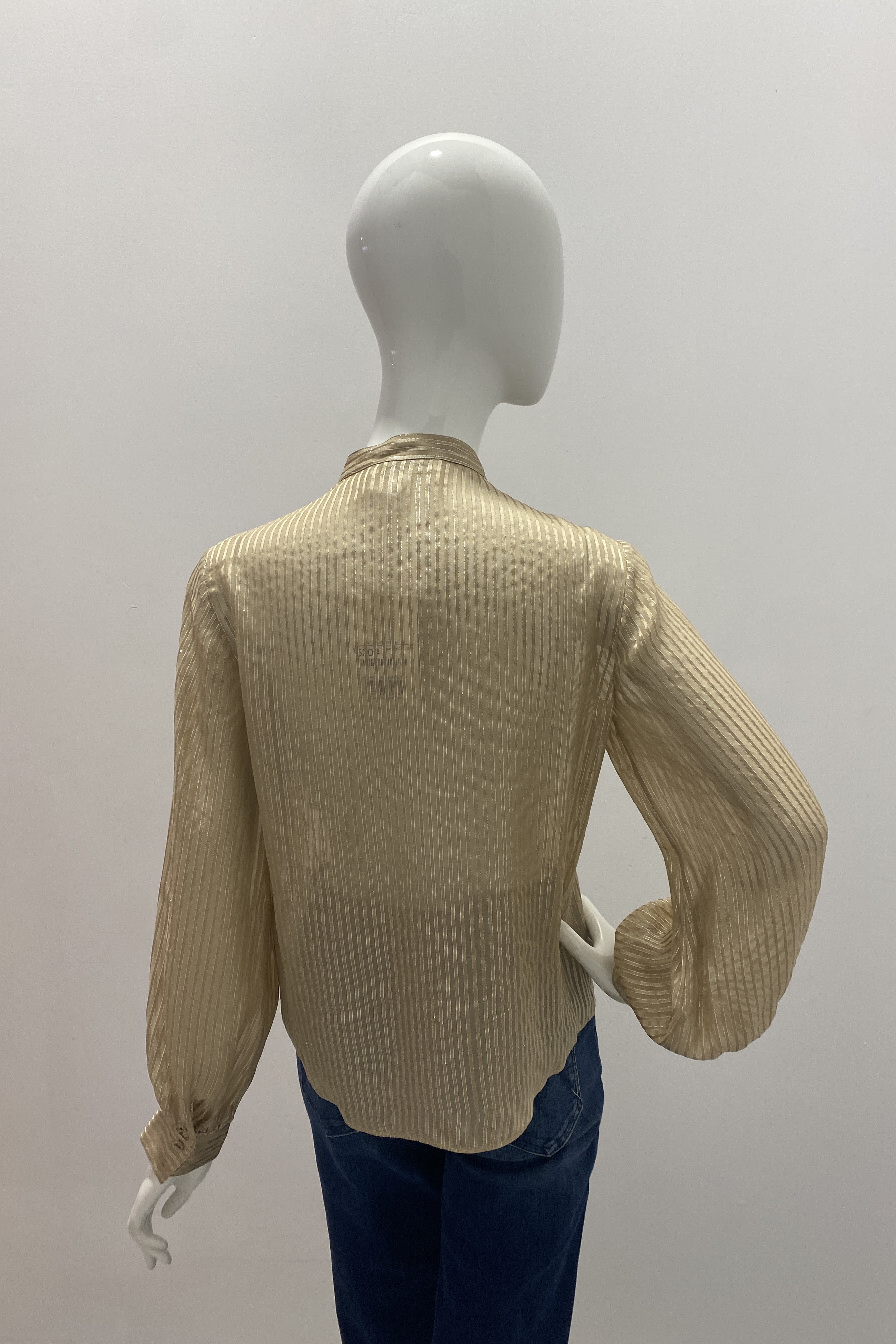 Stylish Frame Lurex Blouse for Women | Elegant Metallic Shirt | Perfect for Party, Night Out & Special Occasions