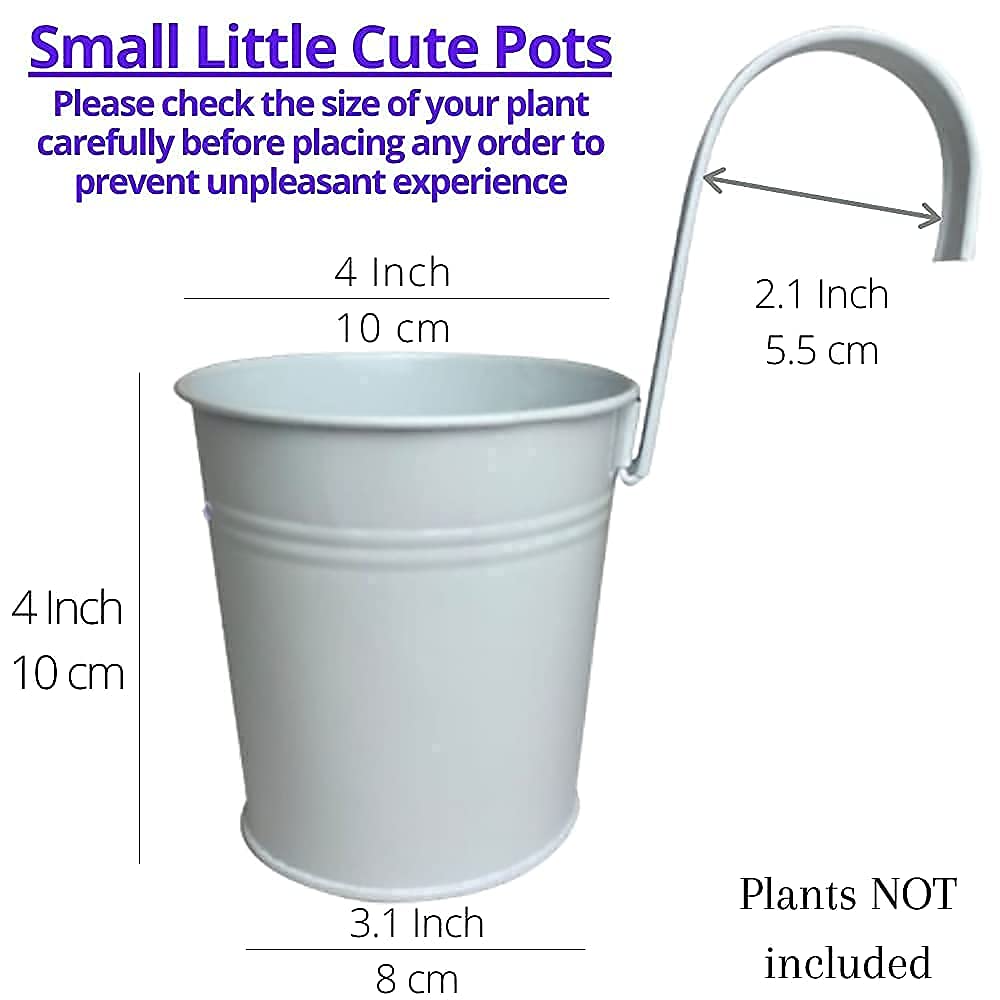20 Pack 4 Inch Metal Flower Pots + 2 Pack Wooden Plant Holders - Vertical Garden Planter System for Indoor/Outdoor Wall Decor - Perfect for Living Walls, Balcony Gardens & Home Plant Decorations