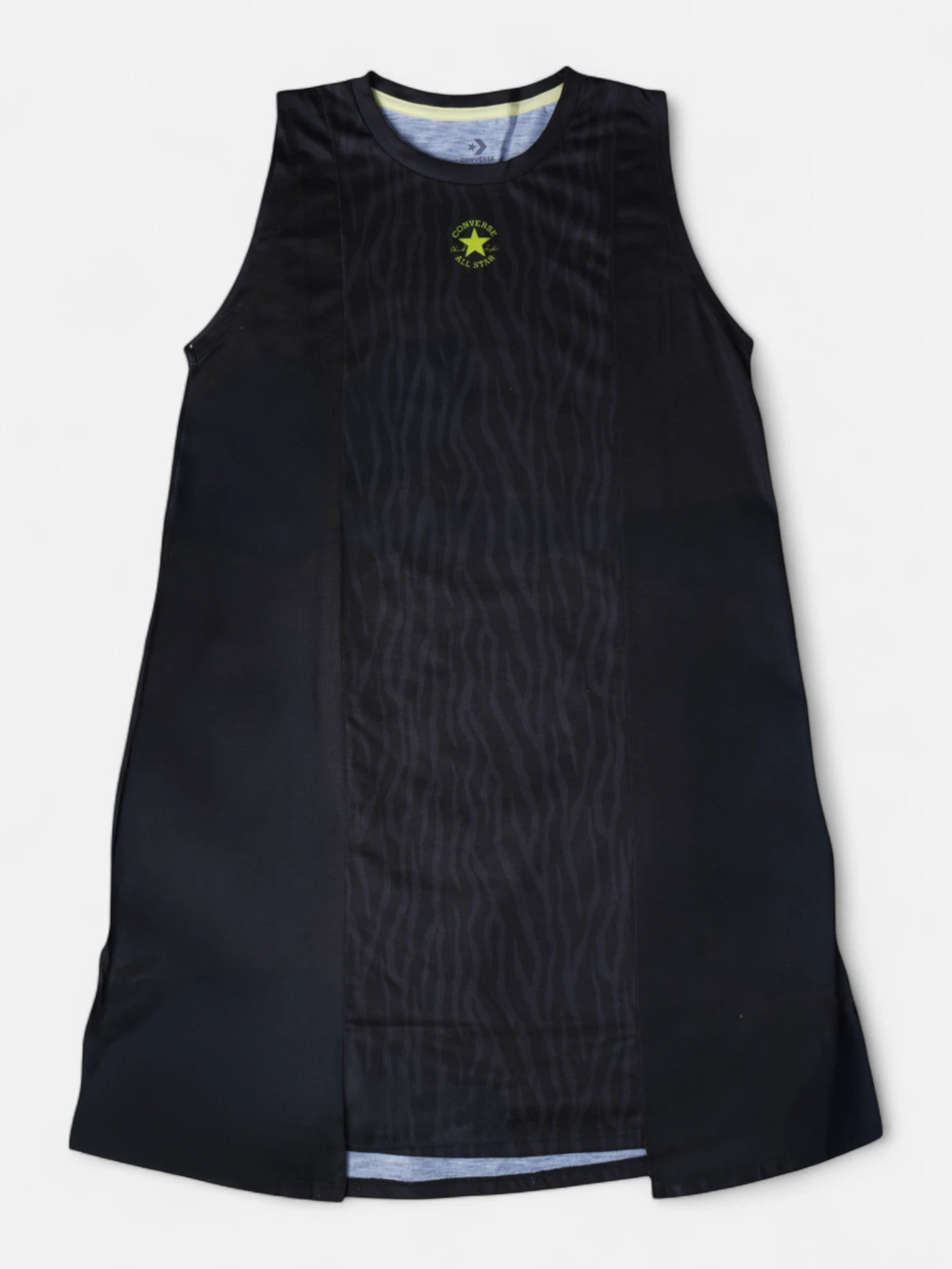 Converse Mix & Match Black Zebra Print Dress - Stylish Casual Wear for Women | Perfect for Parties, Dates, and Everyday Fashion