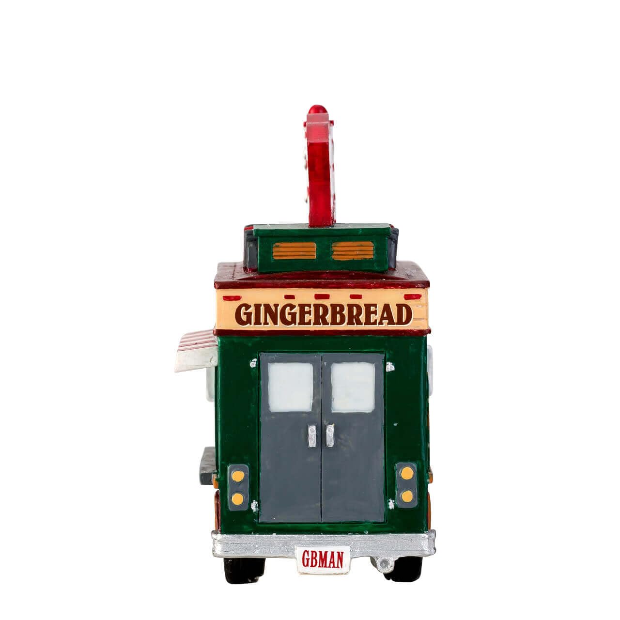 Lemax The Gingerbread Man Christmas Decorations - Set of 3 Holiday Figurines #63278 for Home, Office & Christmas Village Displays