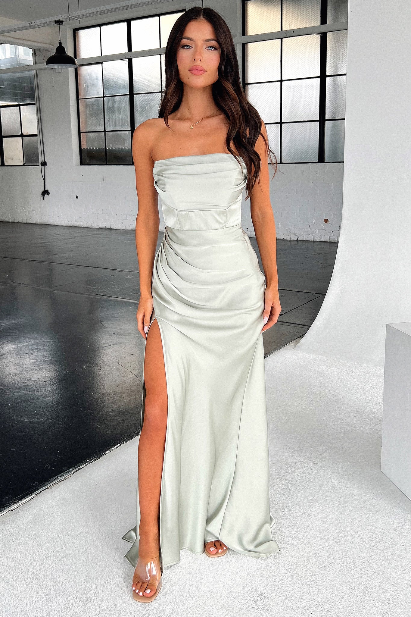 Lola Maxi Dress in Sage Green - Flowy Boho Summer Dress for Women | Perfect for Beach Vacations, Date Nights & Casual Outings
