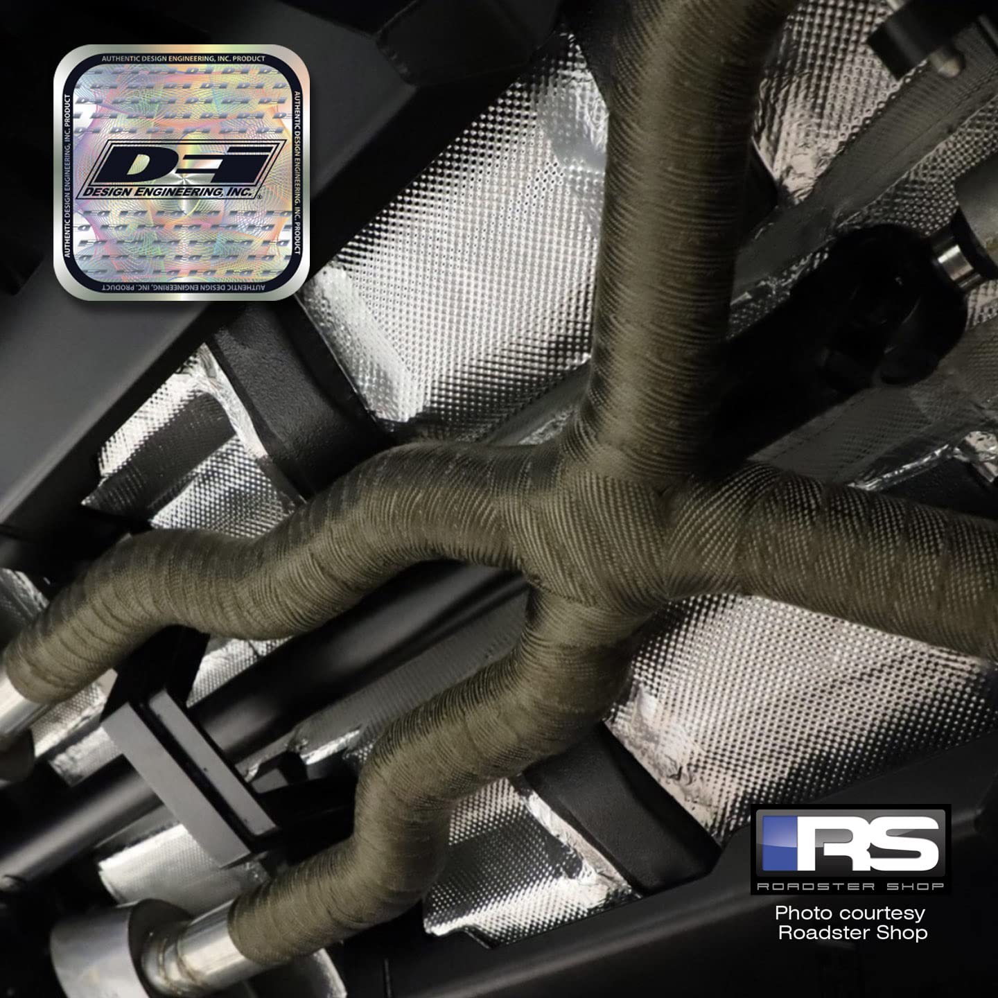 High-Performance Titanium Exhaust Heat Wrap with Lava Rock Technology - 4