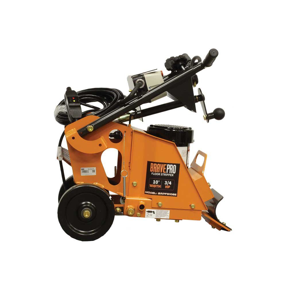 Brave Heavy Duty Electric Floor Stripper - 10 Inch Max Width for Hardwood, Tile & Vinyl Floor Removal | Perfect for Home Renovation & Commercial Use
