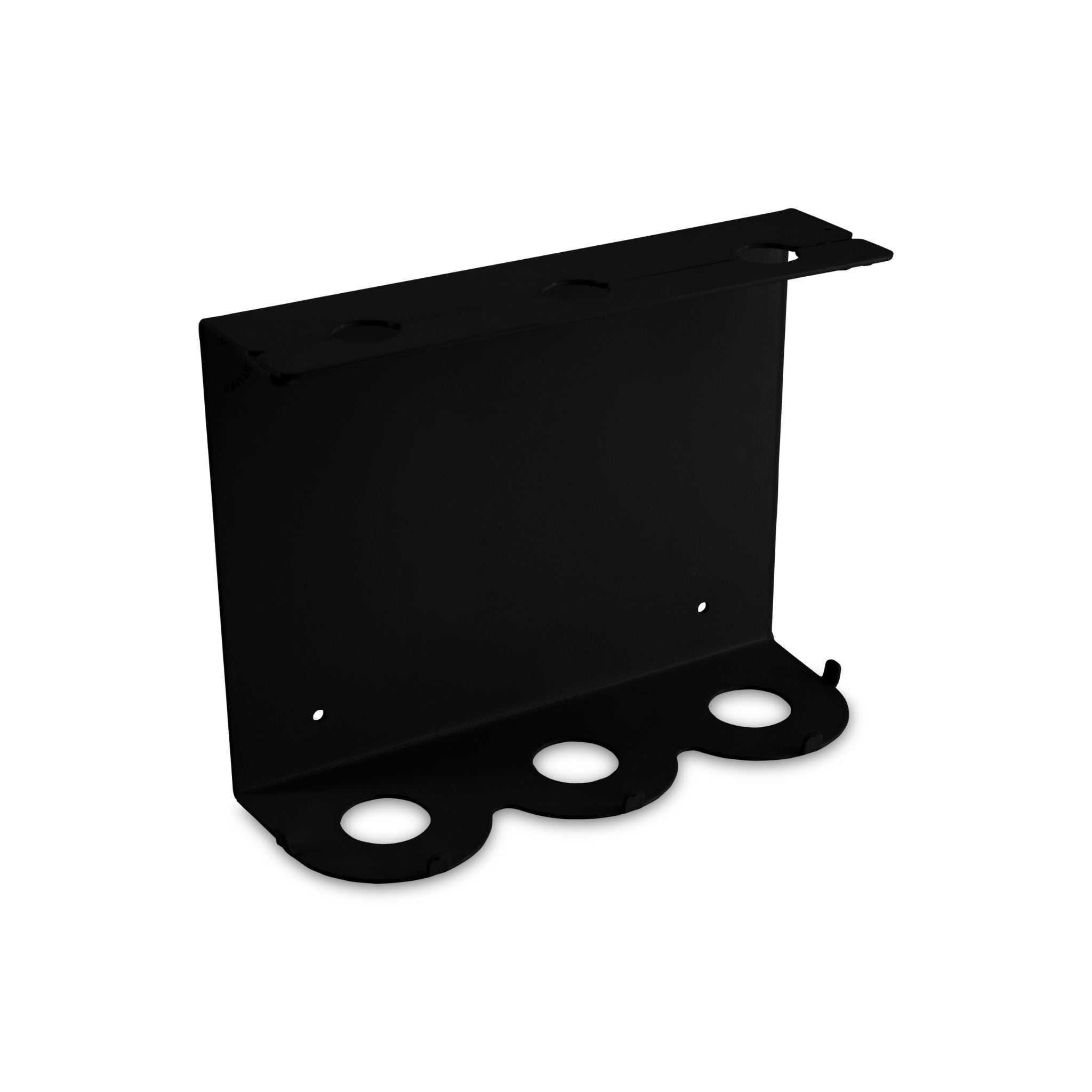 Lockable Triple 500ml Soap Dispenser Holder - Secure Wall Mounted Bathroom Organizer for Kitchen, Bath, Spa & Salon | Black