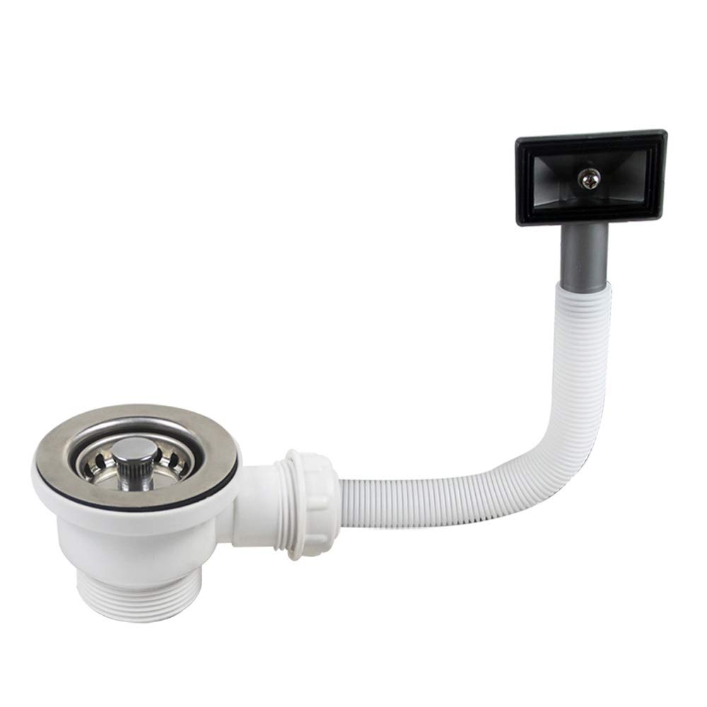 Stainless Steel Bowl Type Sink Drain Strainer - XJ230 - Kitchen Sink Filter for Food Waste, Hair & Debris - Perfect for Bathroom, Kitchen & Utility Sinks