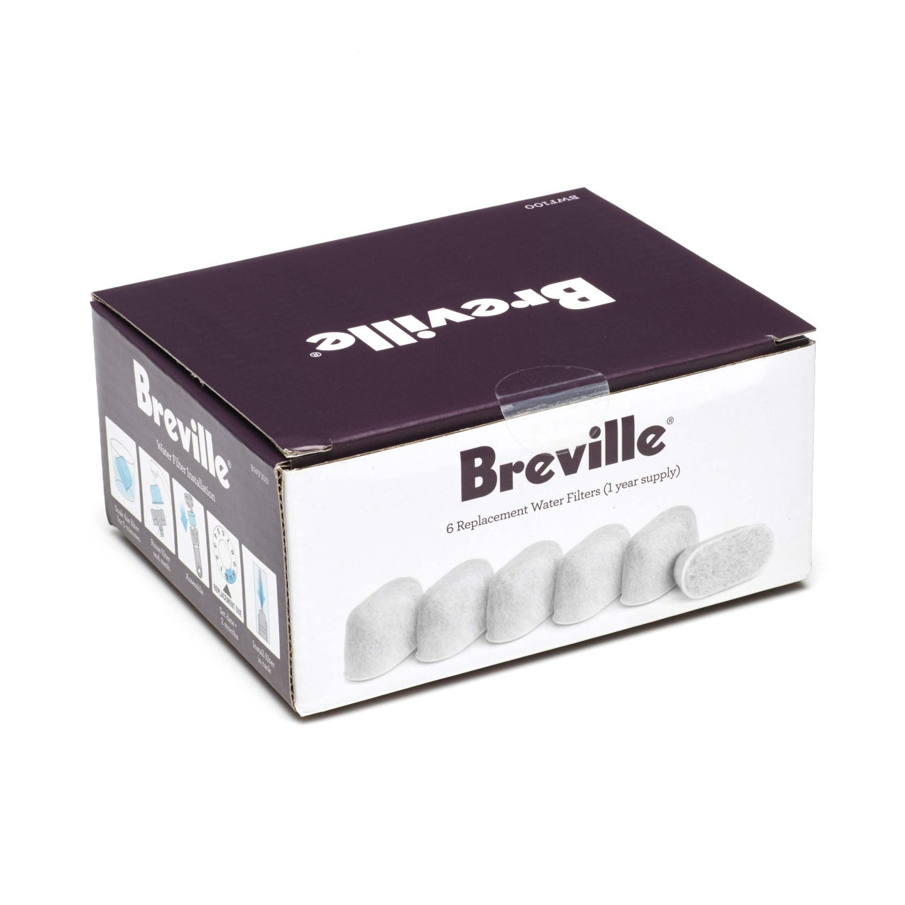 Breville Replacement Filters - Compatible with Breville Coffee Makers & Espresso Machines | Perfect for Home & Office Use