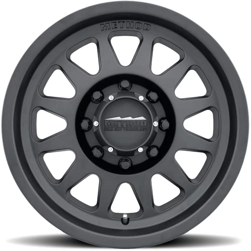 Method Race Wheels 704 HD Black Matte Wheel - 17x9 Inches, 8x180mm Bolt Pattern, 18mm Offset - Perfect for Off-Road Trucks, Jeeps & SUVs