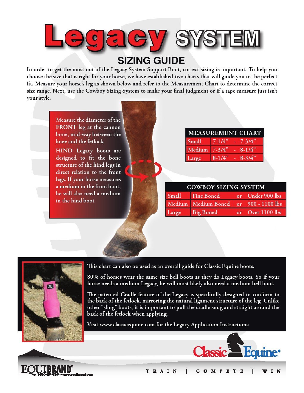 Classic Equine Legacy SMB Horse Boots - Hind Leg Protection for Jumping & Dressage (Black, Large) - Perfect for Training, Competition & Stable Use