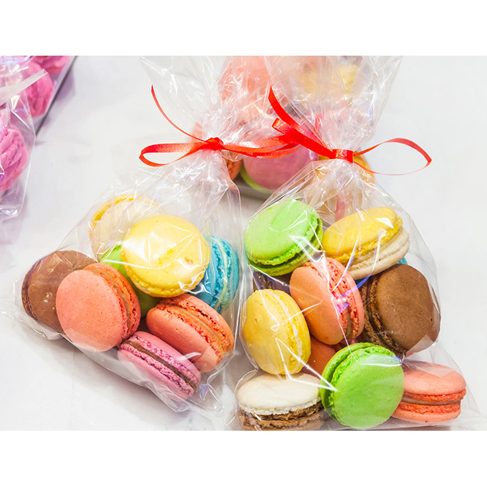 100 PCS Clear Cellophane Bags 7