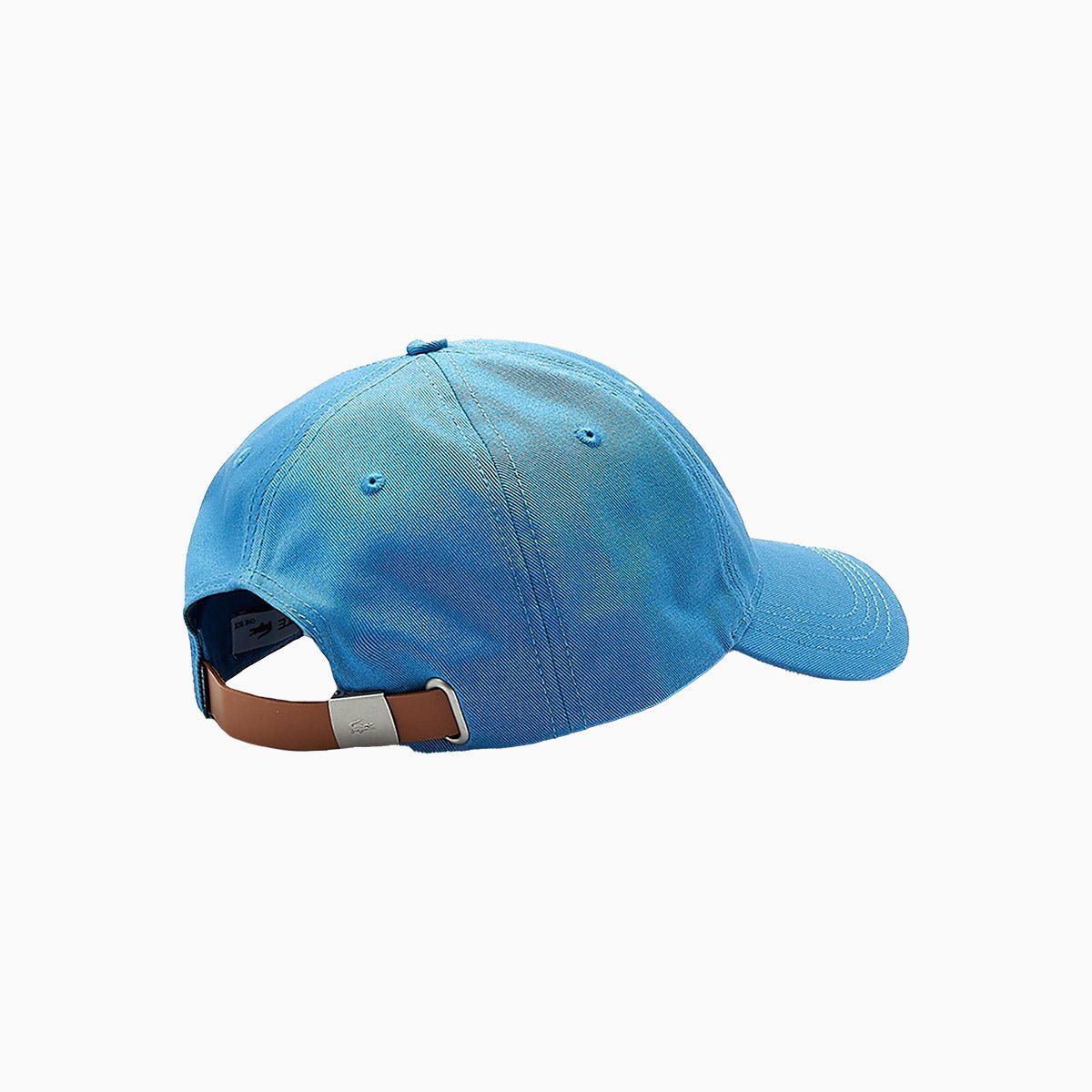 Stylish Contrast Oversized Crocodile Logo Cotton Strap Back Cap - Fashionable Unisex Baseball Hat for Outdoor Sports, Streetwear & Casual Wear