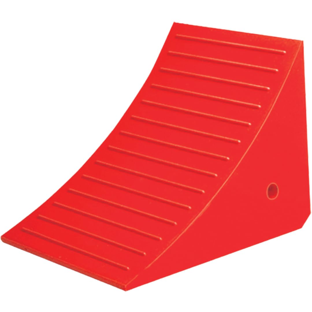 Extra Large Heavy Duty Wheel Chock for Semi Trucks & Trailers (46-65