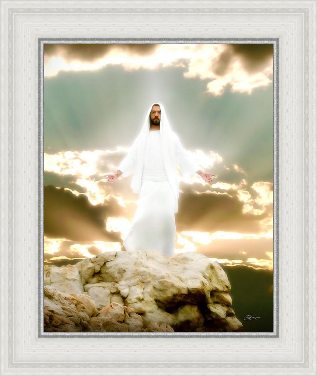 Behold My Beloved Son - Inspirational Christian Wall Art for Home & Church Decor | Perfect for Living Room, Bedroom & Gift Giving