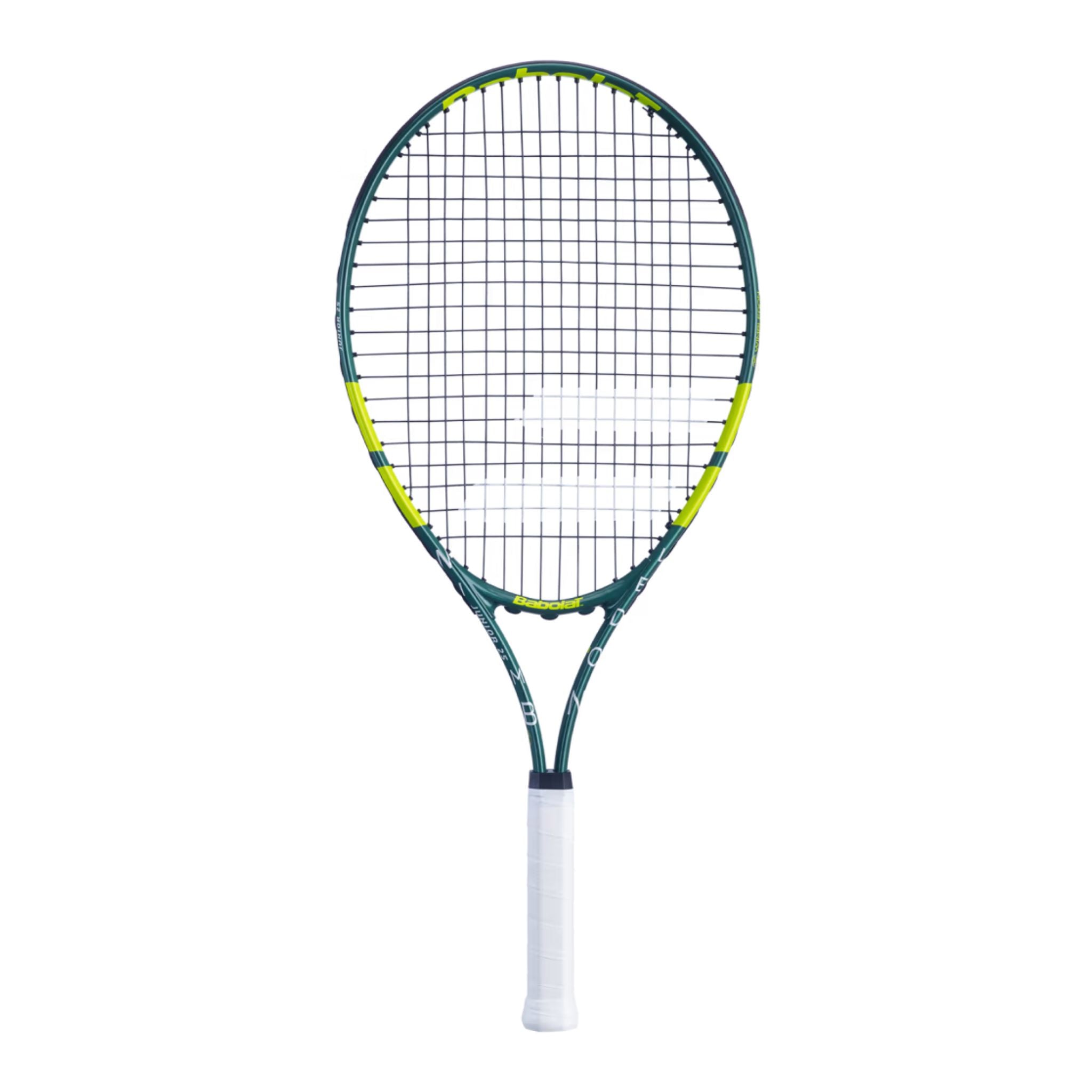 Babolat Junior 23 Wimbledon Prestrung Tennis Racket for Kids - Green & Yellow - Perfect for Junior Tennis Training & Tournament Play