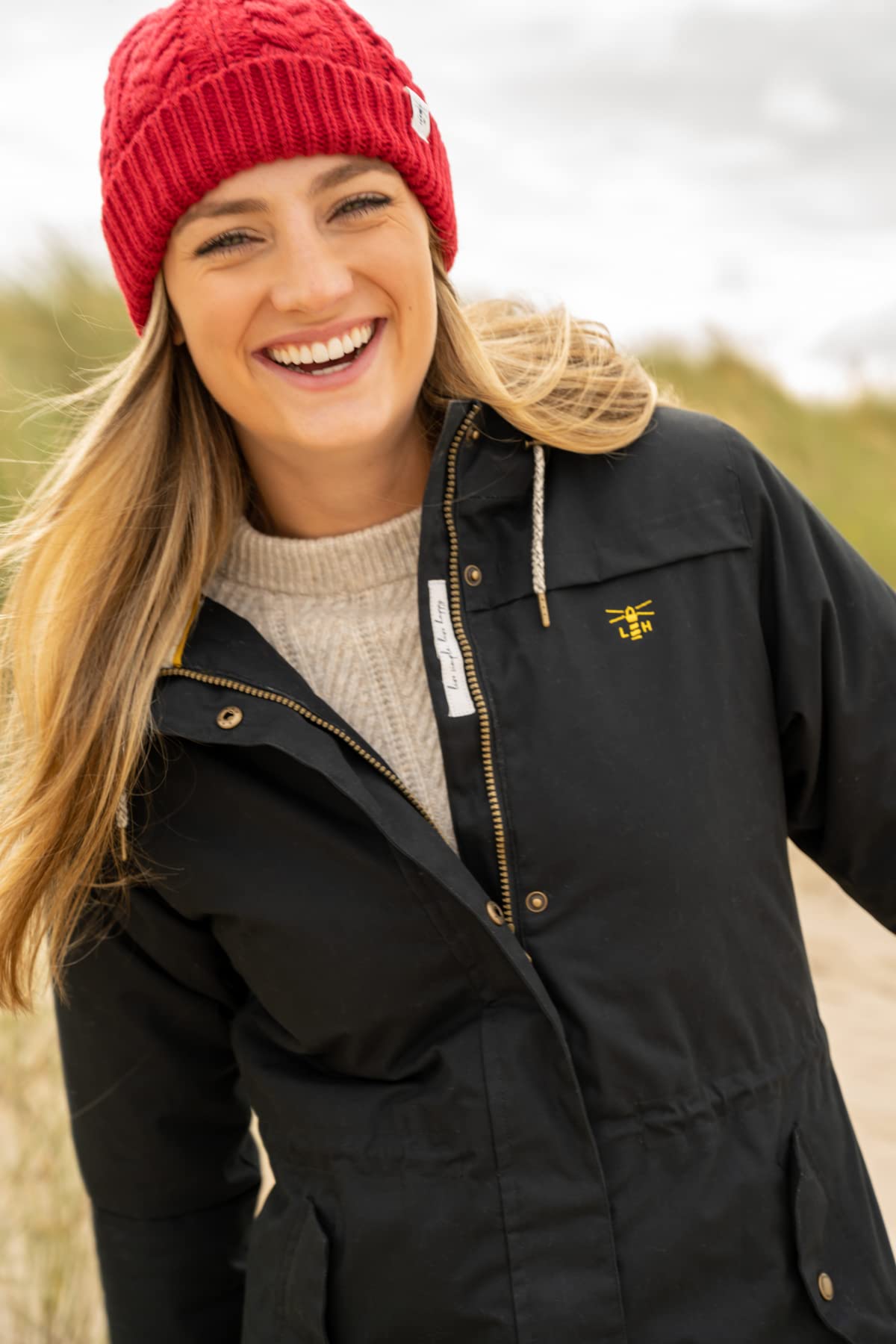 Women's Abigail Coat - Lightweight Waterproof Winter Jacket with Hood for Outdoor Activities & Travel | LightHouse Fashion