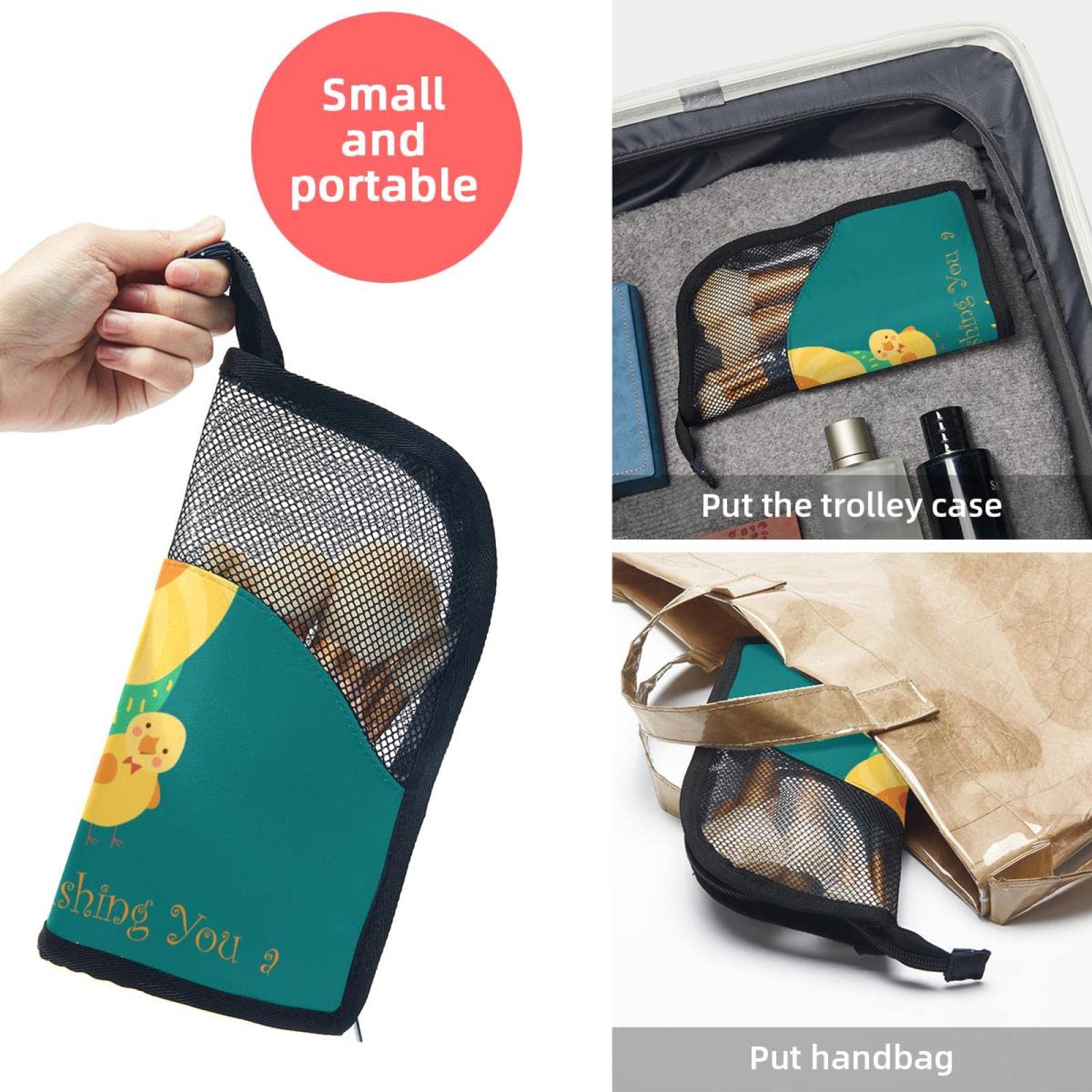 12-Piece Makeup Brush Organizer Bag Set - Portable Travel Cosmetic Brush Holder Case for Easter & Everyday Makeup Storage