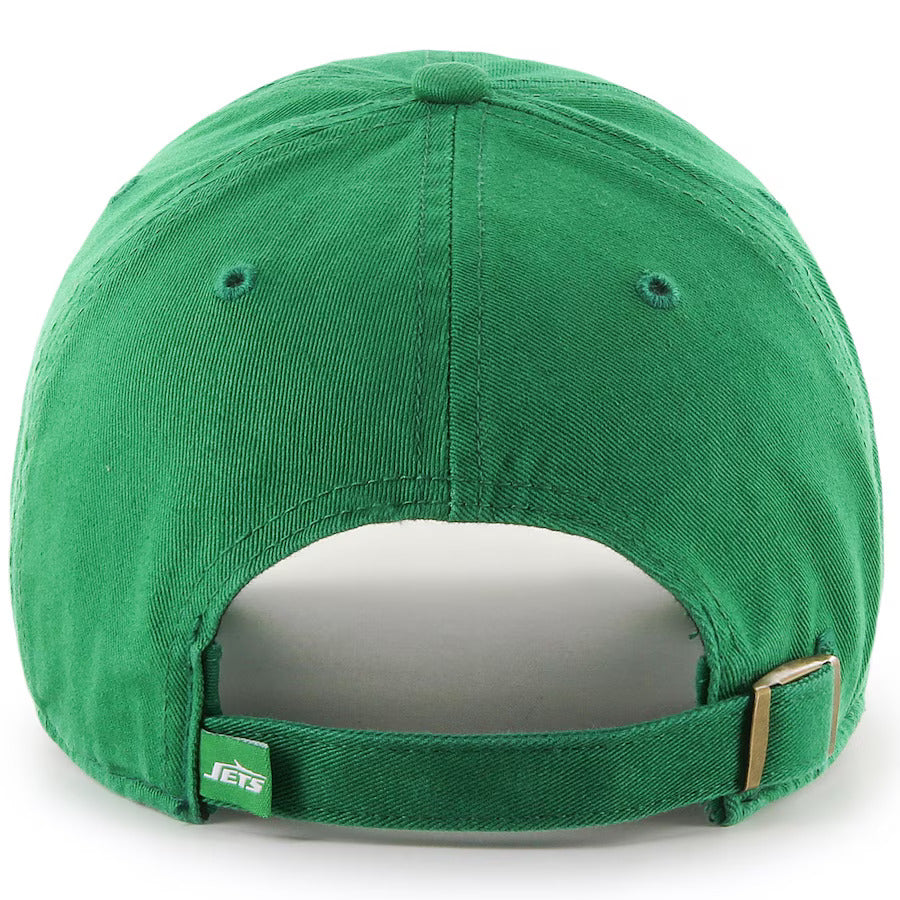 47 Brand New York Jets Legacy Adjustable Cleanup Hat - Adjustable Snapback Baseball Cap for Men & Women - Perfect for NFL Games, Tailgating & Casual Wear