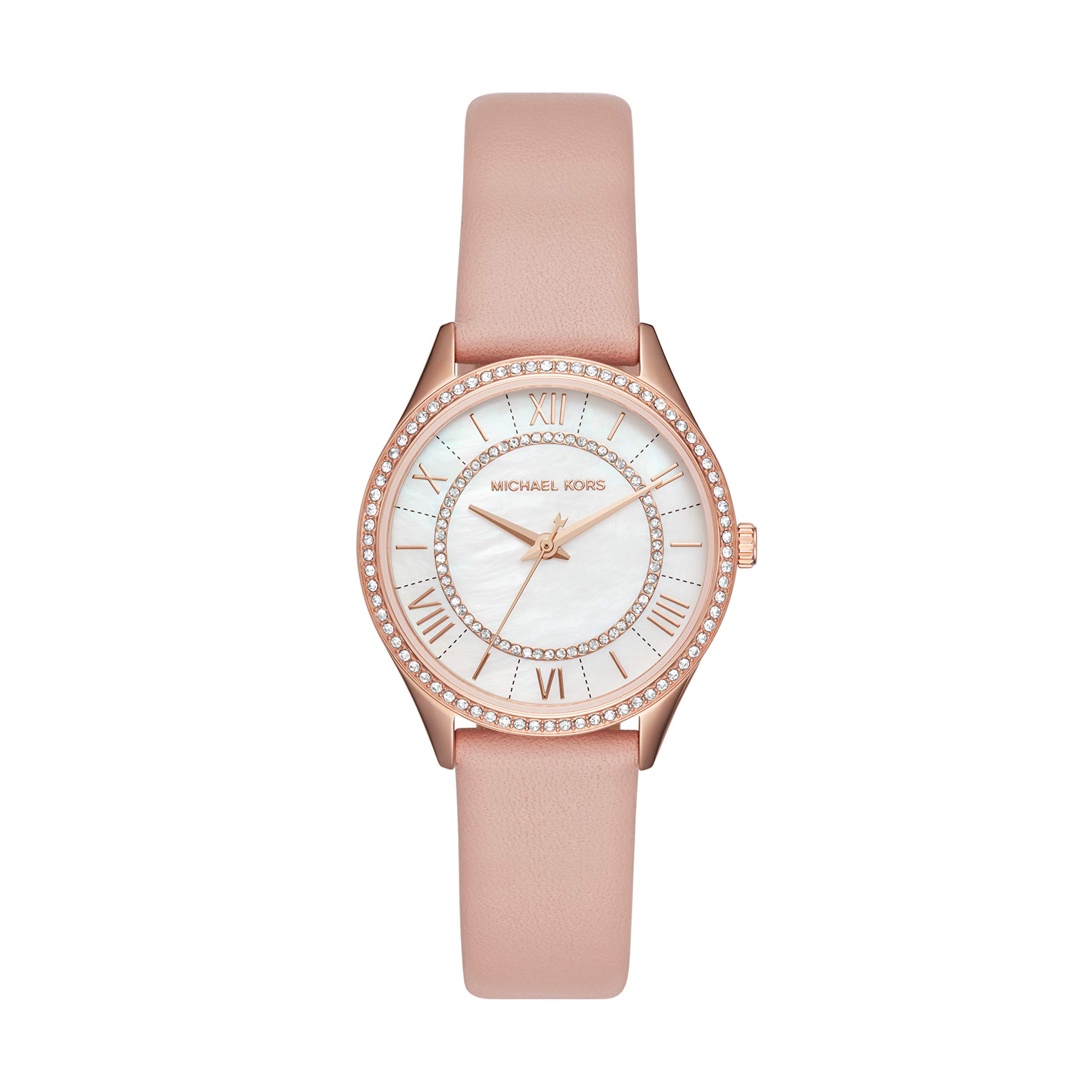 Michael Kors Lauryn Women's Watch - Stainless Steel Quartz Watch with Three-Hand Movement | Perfect for Office, Date Night & Everyday Wear