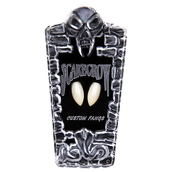 Scary Vampire Fangs - Classic Deluxe Halloween Costume Accessories for Adults | Perfect for Halloween Parties, Cosplay & Horror Movie Nights
