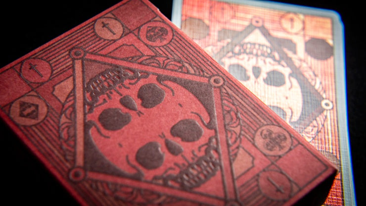 Graveyard Themed Playing Cards - Gothic Horror Deck for Poker, Magic Tricks & Halloween Parties | Perfect for Game Nights, Collectors & Spooky Events