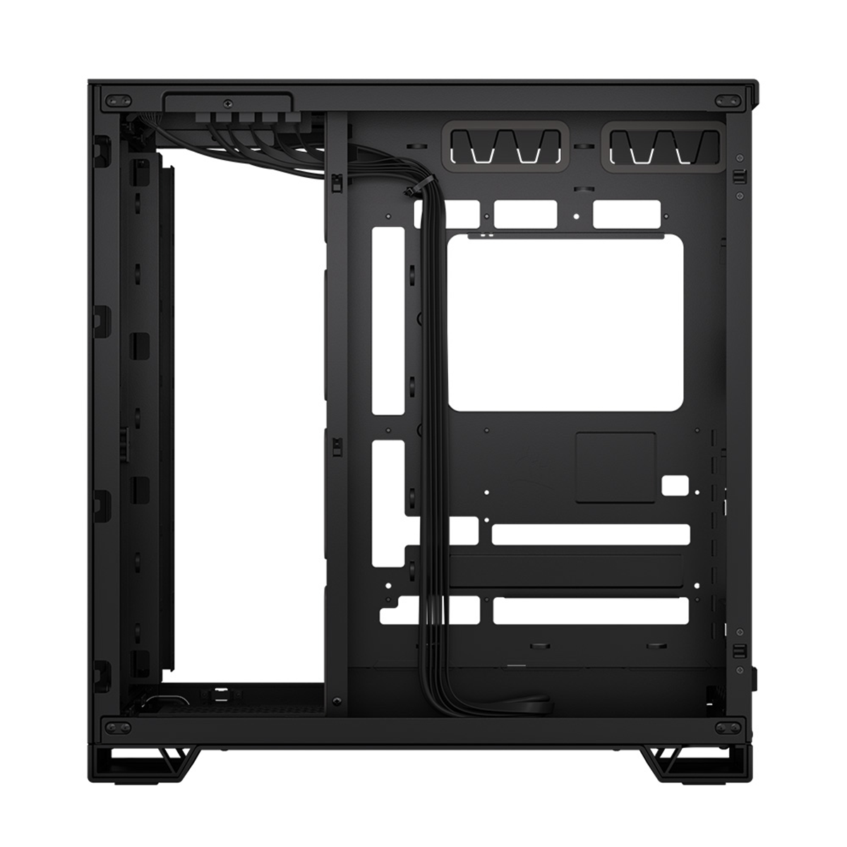Corsair 6500D Airflow Mid Tower PC Case - Tempered Glass Side Panel, Black | High Airflow Design for Gaming & Workstation Builds