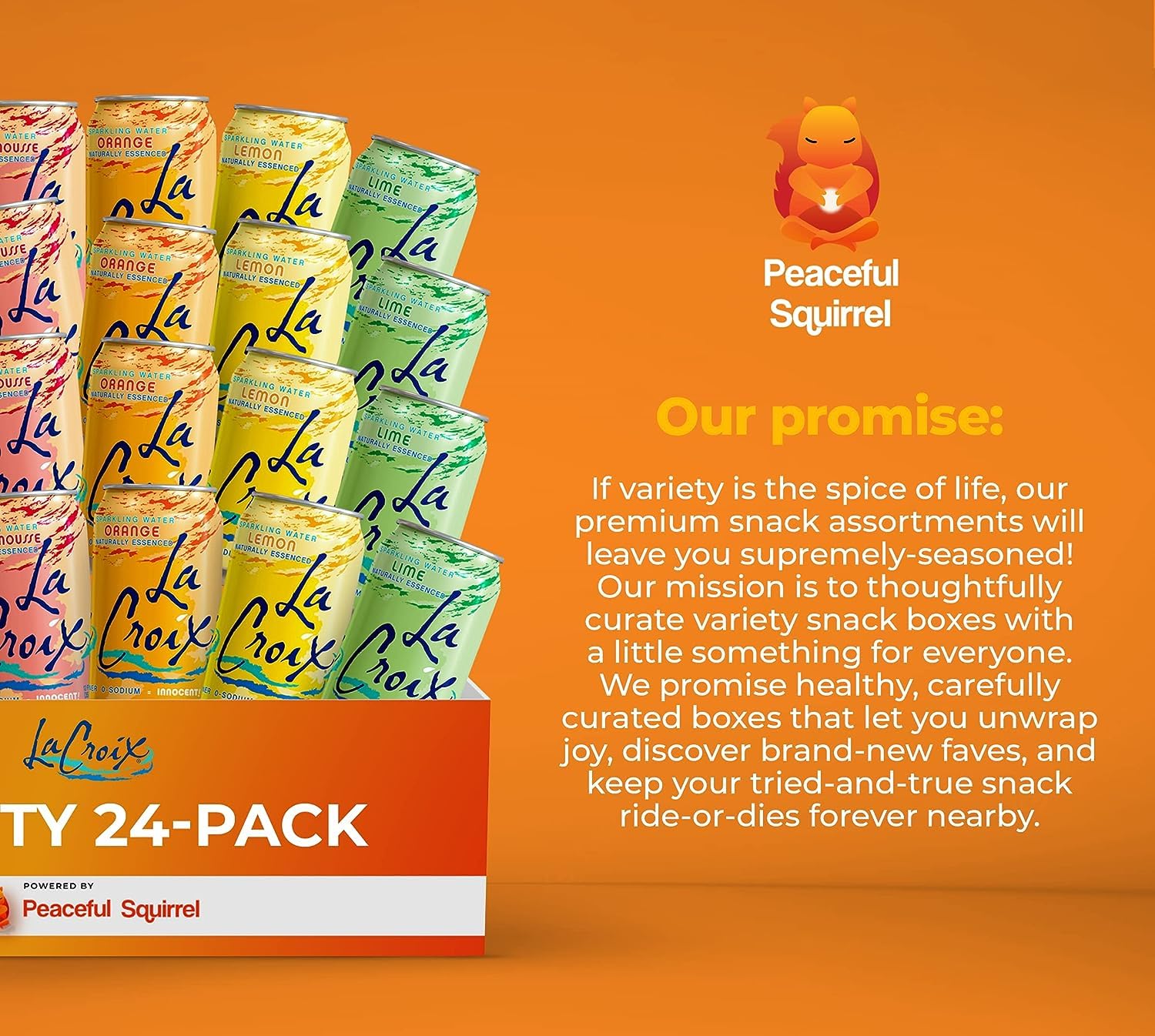 LaCroix Sparkling Water Variety Pack - Summer Citrus Flavors (6 Assorted, 12 fl oz Cans, Pack of 24) | Refreshing Beverage for Parties, Office & Healthy Hydration
