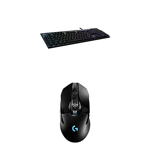 Logitech G815 RGB Gaming Keyboard & G903 Wireless Mouse - for PC Gaming & Esports