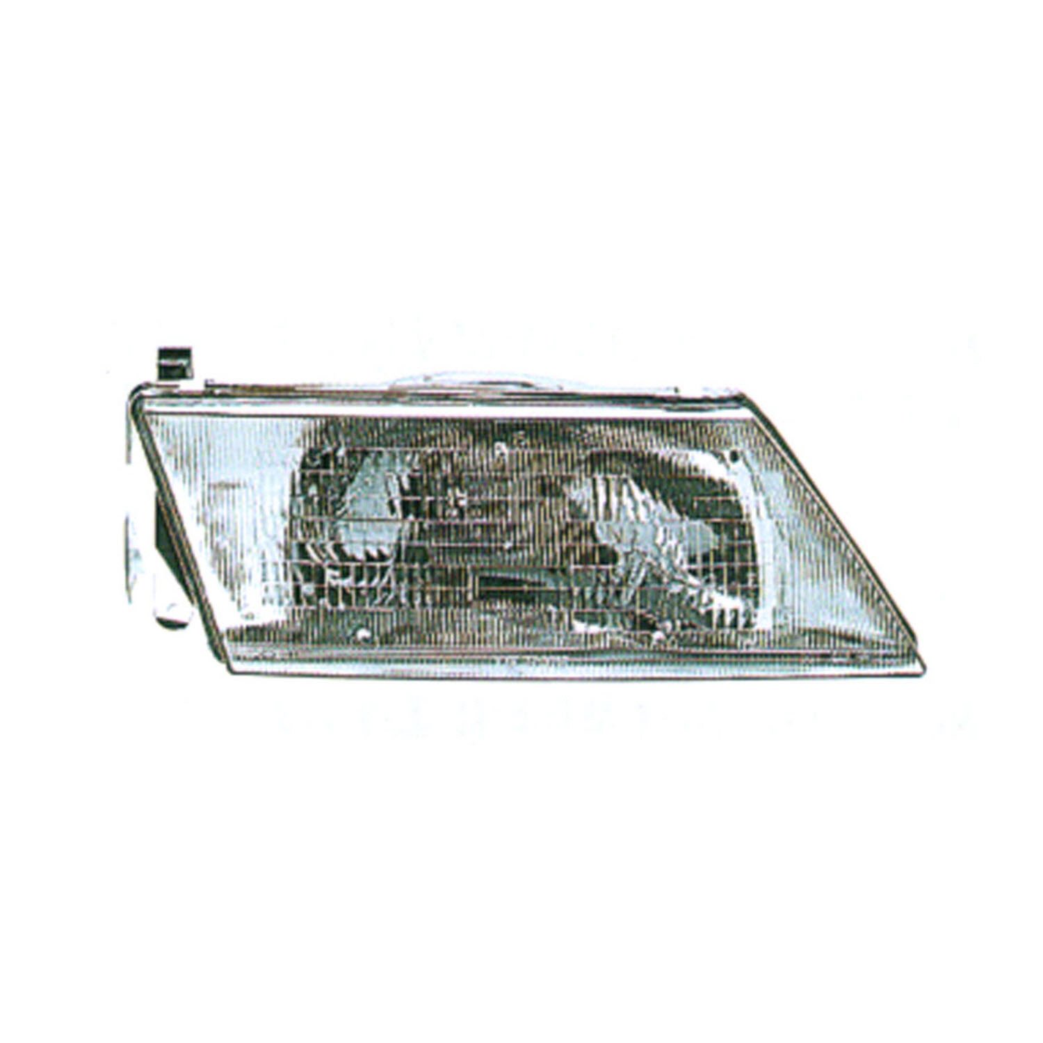Replacement Right Headlamp for Nissan 200SX 1995-1998 - Compatible with NI2503117V - Perfect for Night Driving & Auto Restoration Projects