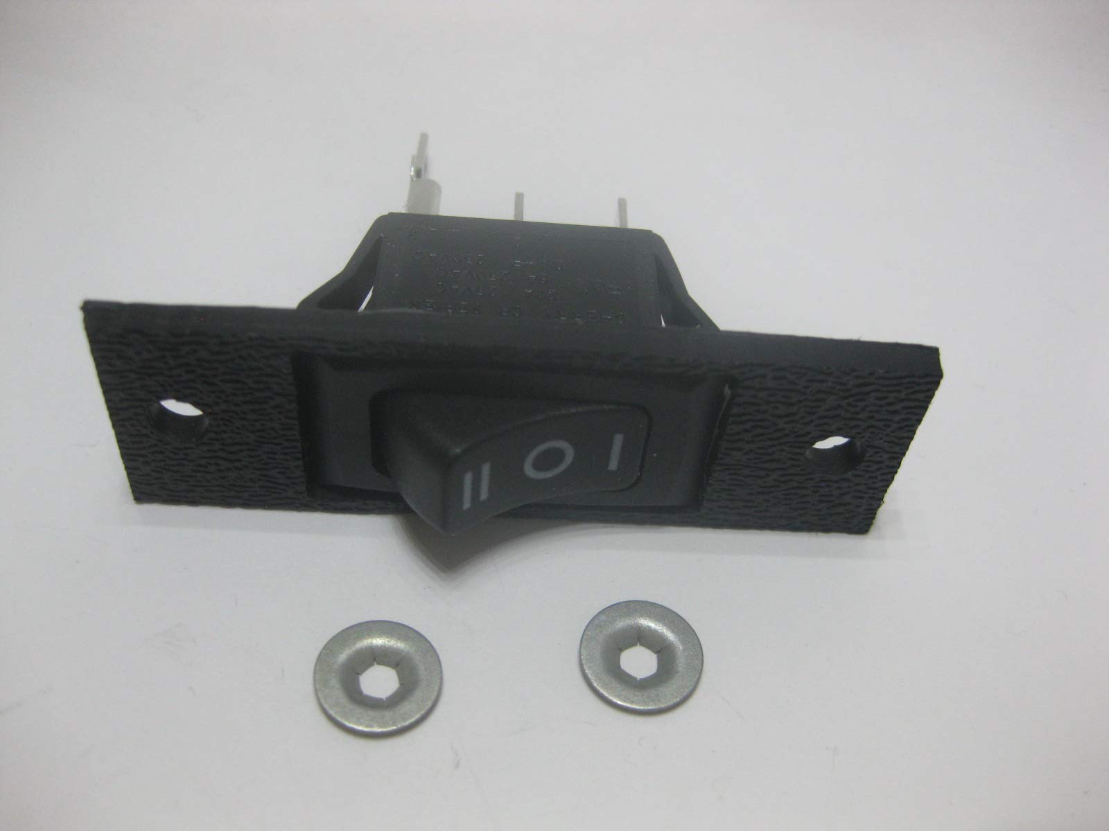 JED8230ADS Replacement Black 3-Wire Fan Switch for Whirlpool Jenn-Air Cooktops - Perfect for Kitchen Appliance Repair & Maintenance