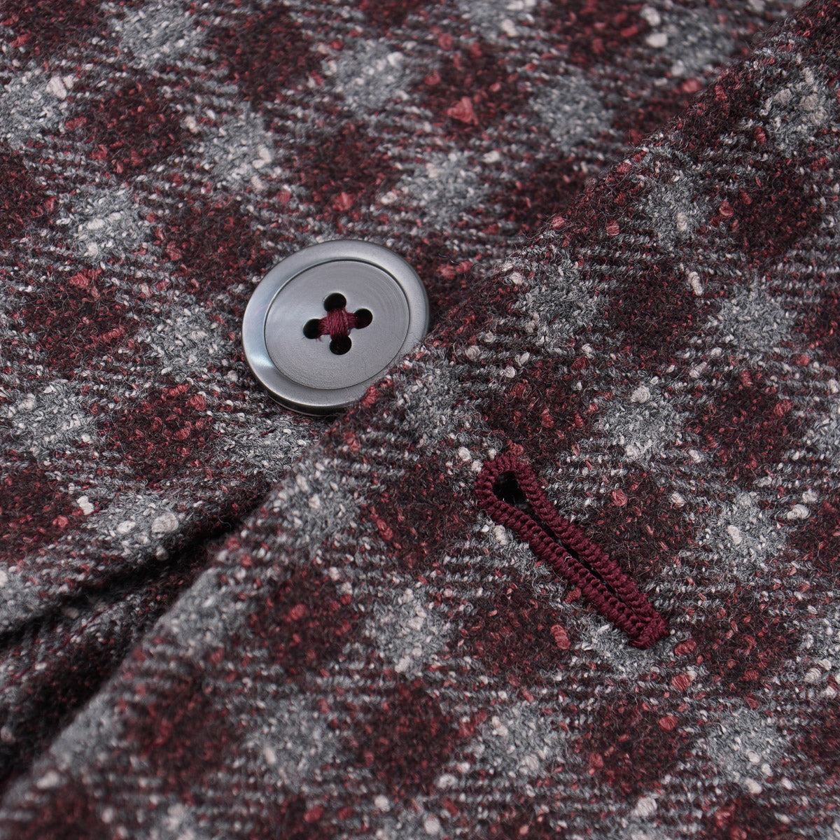 Isaia Extra Slim Fit Donegal Wool Sport Coat for Men - Premium Italian Tailored Blazer for Business, Weddings & Formal Events