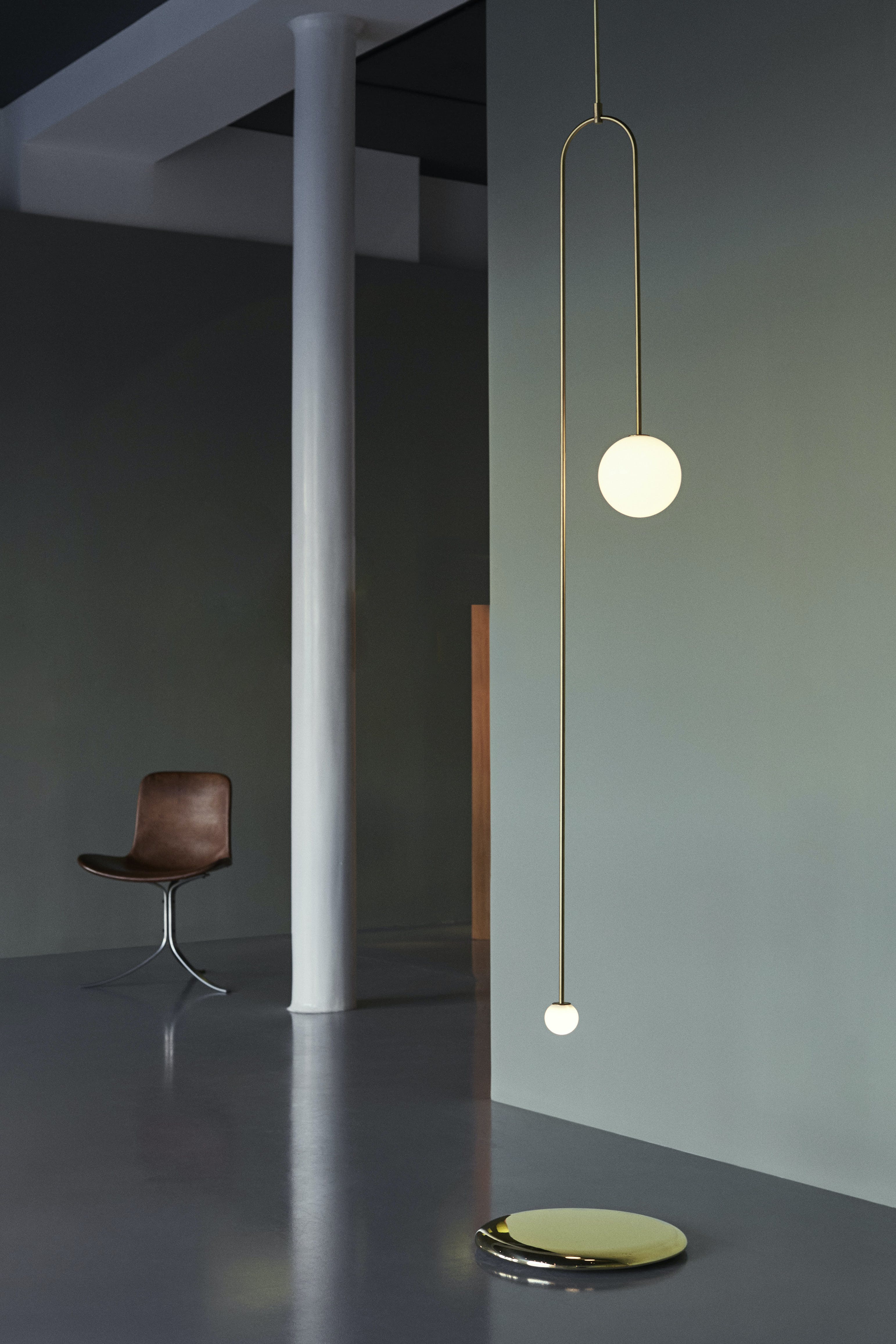 Elegant Crystal Mobile Chandelier - Modern Ceiling Light Fixture for Bedroom, Dining Room & Living Room Decor
