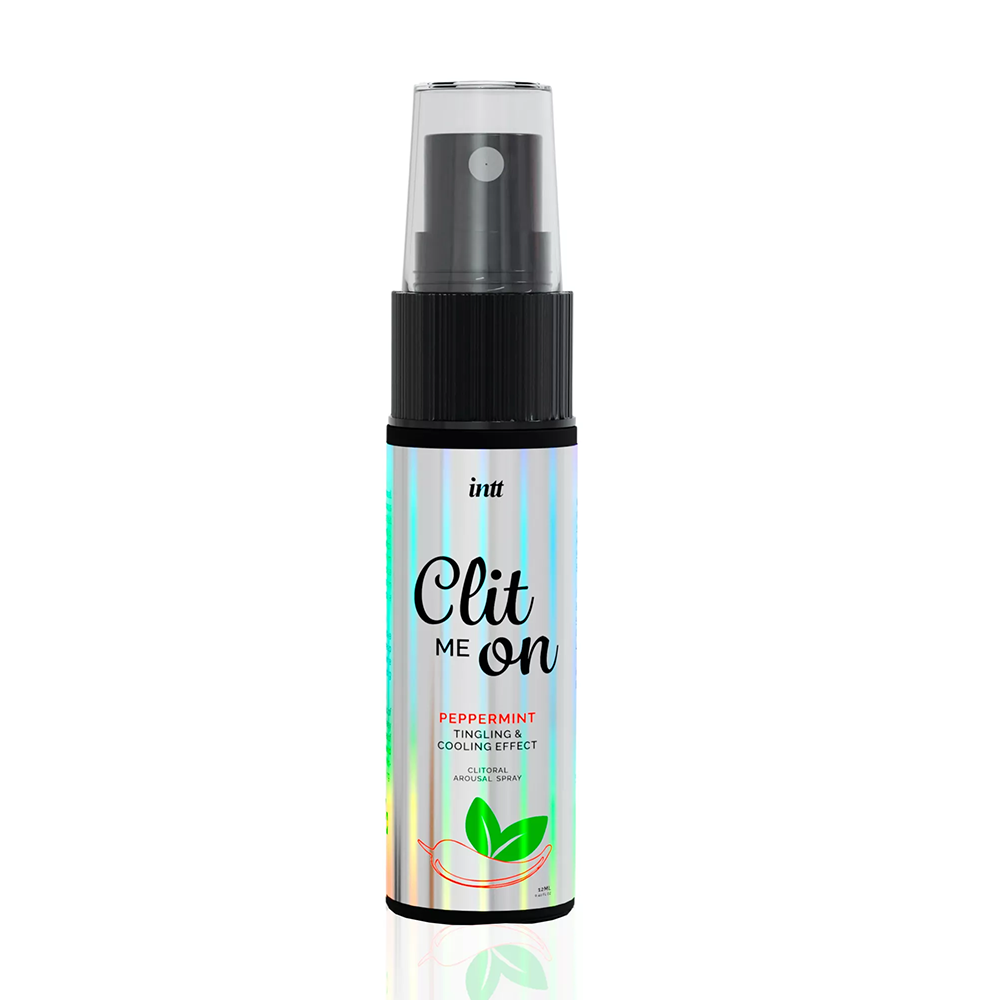 Intt Clit Me On Peppermint Cooling Tingling Clitoral Arousal Spray - Sensual Stimulation for Enhanced Pleasure - Perfect for Couples Play & Solo Intimate Moments
