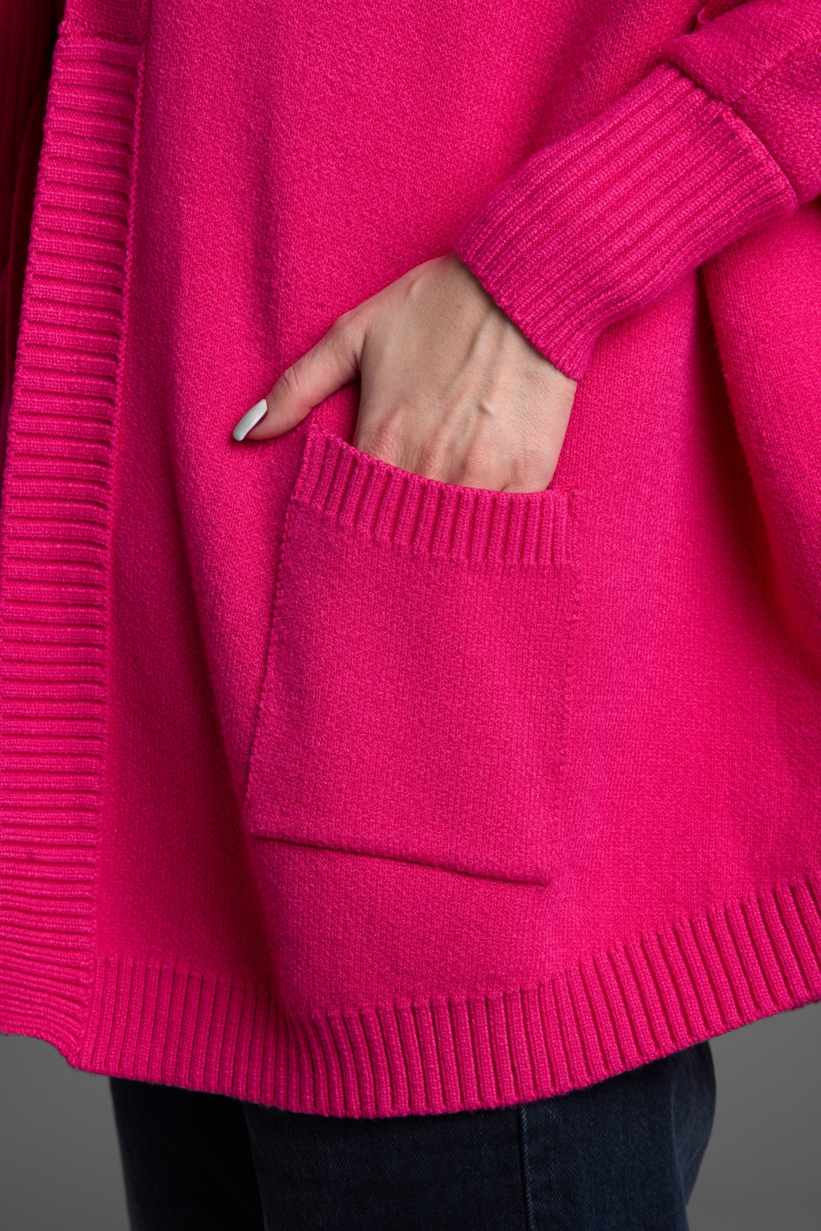 Open Front Oversized Cardigan Sweater for Women - Cozy Long Chunky Knit Wrap Cardigan - Perfect for Fall, Winter & Layering Outfits