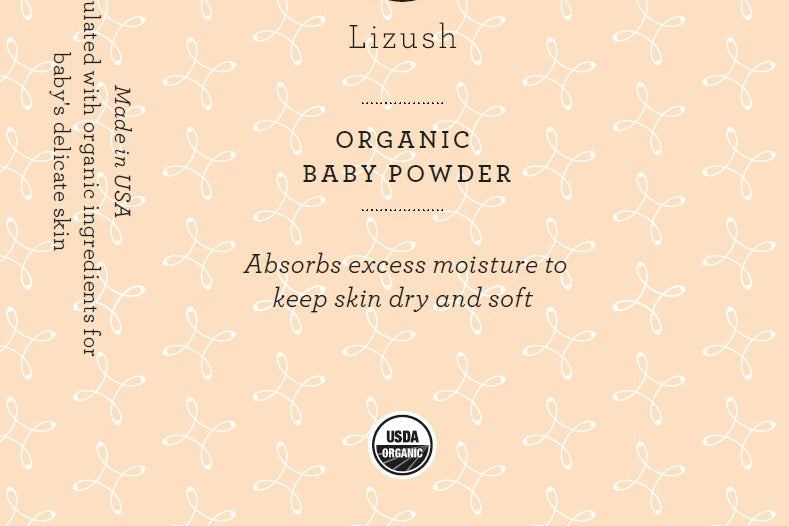 Organic Baby Powder - Talc Free, Hypoallergenic & Gentle for Sensitive Skin | Perfect for Diaper Changes, Post-Bath Care & Daily Comfort