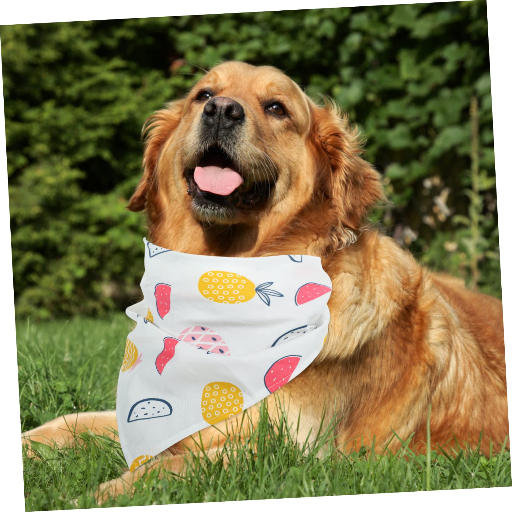 Kisangel Dog Bandana - Triangle Pet Bandana for Small & Large Dogs, Adjustable Dog Scarf for Parties, Holidays & Daily Wear - Cute Dog Outfit Accessory for Christmas, Halloween & Outdoor Adventures