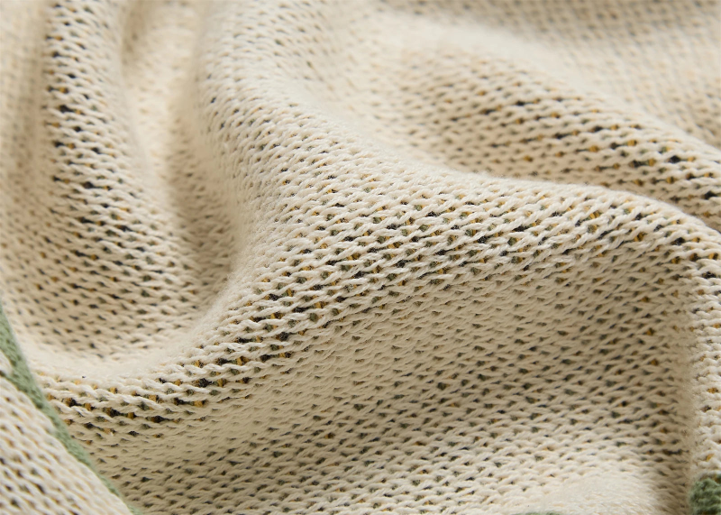 Blossom Meadow Woven Throw Blanket - Soft Cozy Knit Blanket for Couch, Bed & Sofa - Perfect for Home Decor, Gift & Winter Warmth
