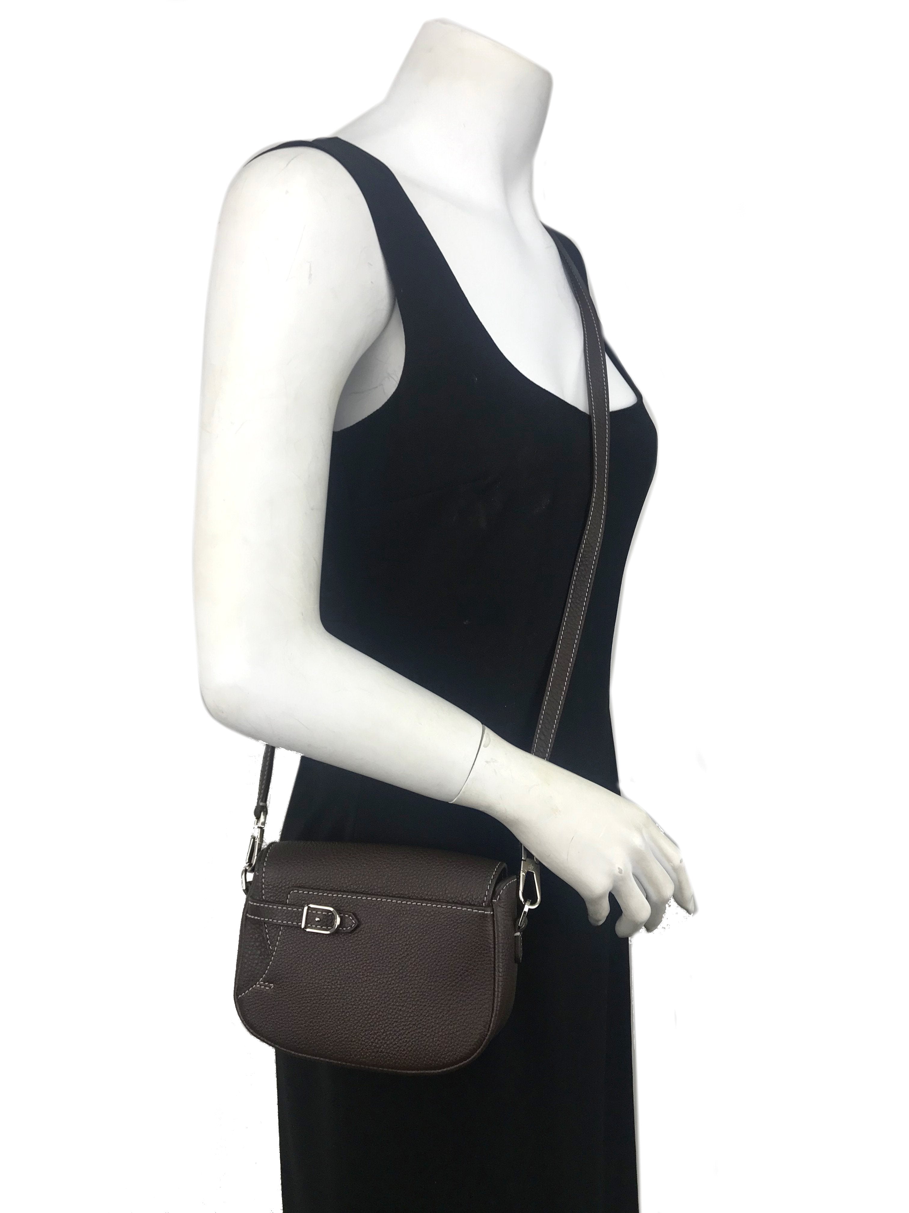 Loro Piana Mini Lune Odessa Leather Crossbody Bag for Women | Premium Italian Leather Handbag | Perfect for Everyday Use, Travel & Special Occasions