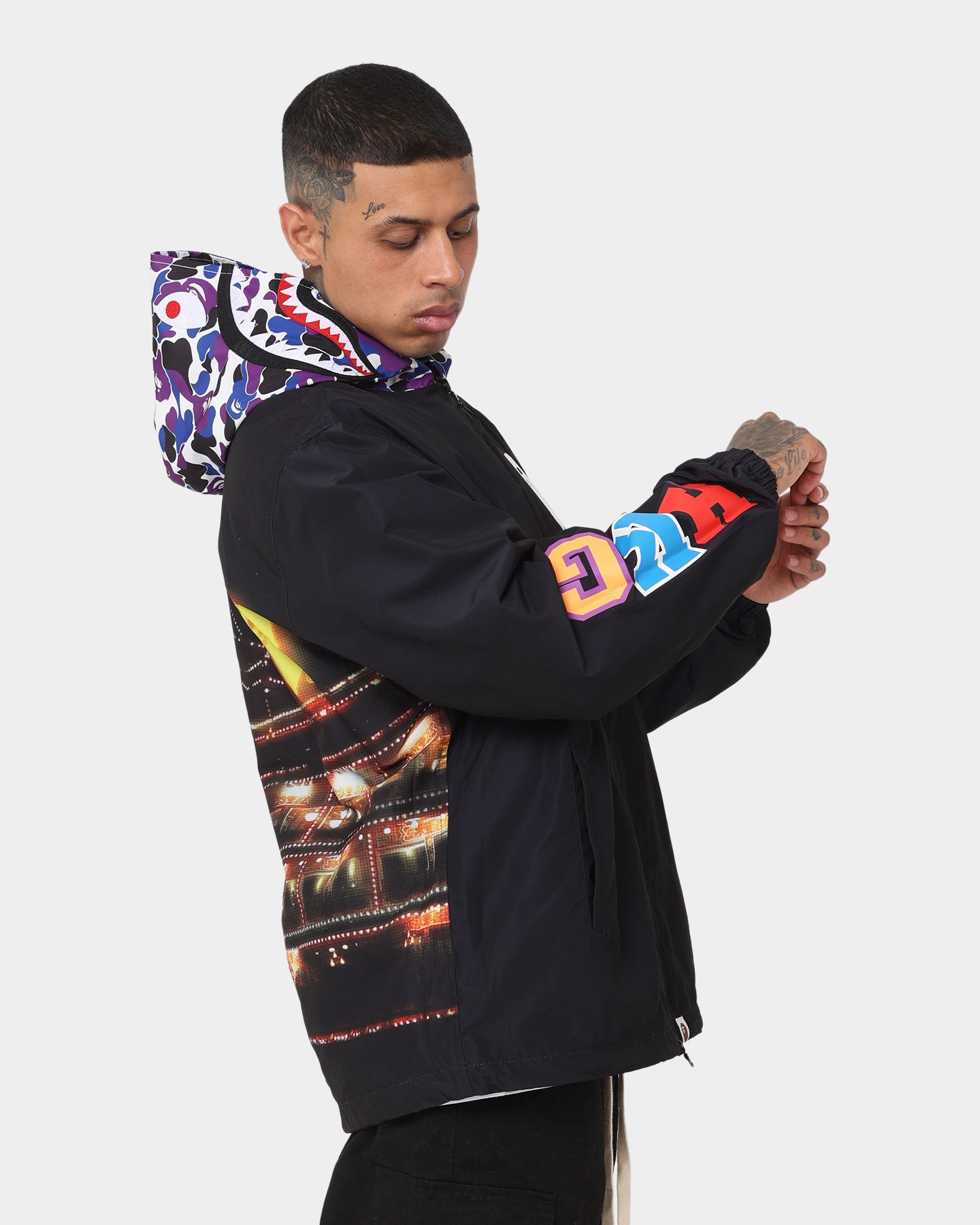 BAPE 16th Anniversary Jacket - Black Limited Edition Streetwear Hoodie | BAPE Store Hong Kong Exclusive | Perfect for Urban Fashion & Street Style Outfits
