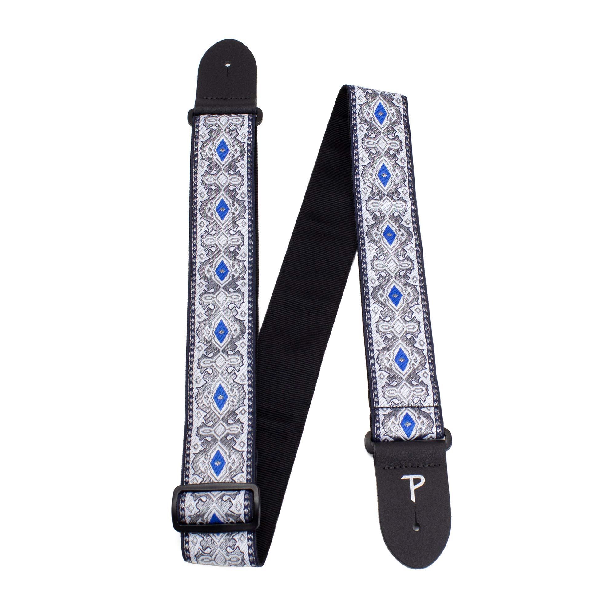Premium Adjustable Jacquard Guitar Strap for Acoustic, Bass & Electric Guitars - Handcrafted in Canada - Perfect for Live Performances, Studio Sessions & Music Practice