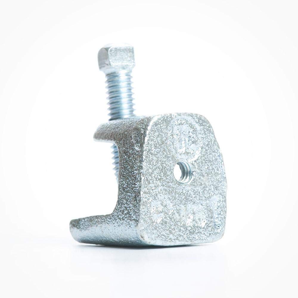1 Inch Arlington Malleable Iron Beam Clamp - Heavy Duty Construction Clamp for Steel Beams, I-Beams & Structural Support - Perfect for HVAC, Electrical & Plumbing Installations
