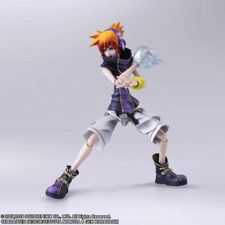 Bring Arts The World Ends With You Final Remix Neku Sakuraba Action Figure by Square Enix - Perfect for Anime Collectors and Video Game Fans Display
