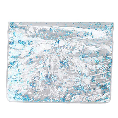 Waterproof Transparent PVC Cosmetic Bag for Women - Portable Makeup Storage Organizer for Daily Use, Travel, Gym & Toiletry Essentials