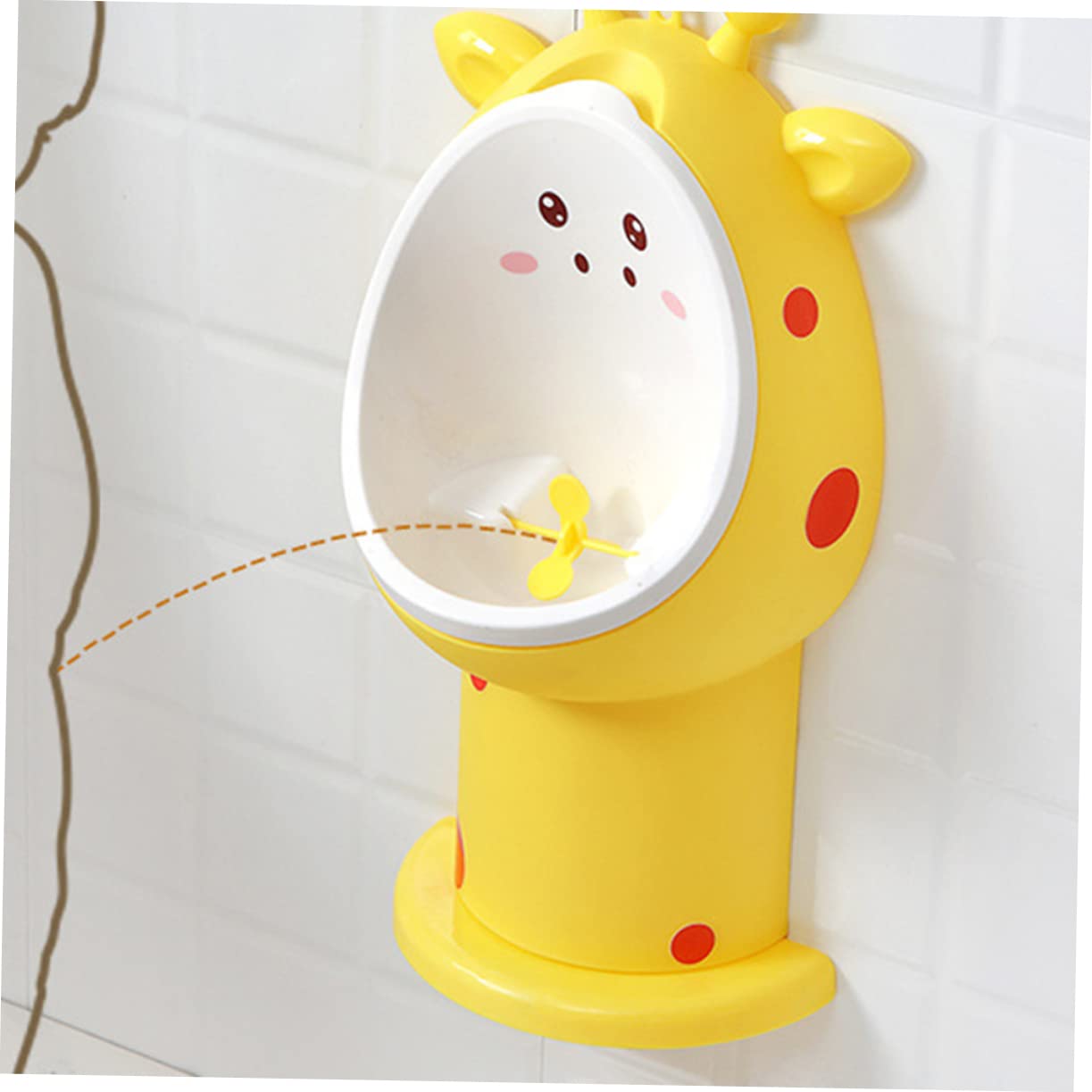 **GreenAdscape Boys Potty Trainer - Easy Drainage, Skin-Friendly & Safe Standing Urinal for Toddler Toilet Training - Perfect for Home, Daycare & Travel Use**
