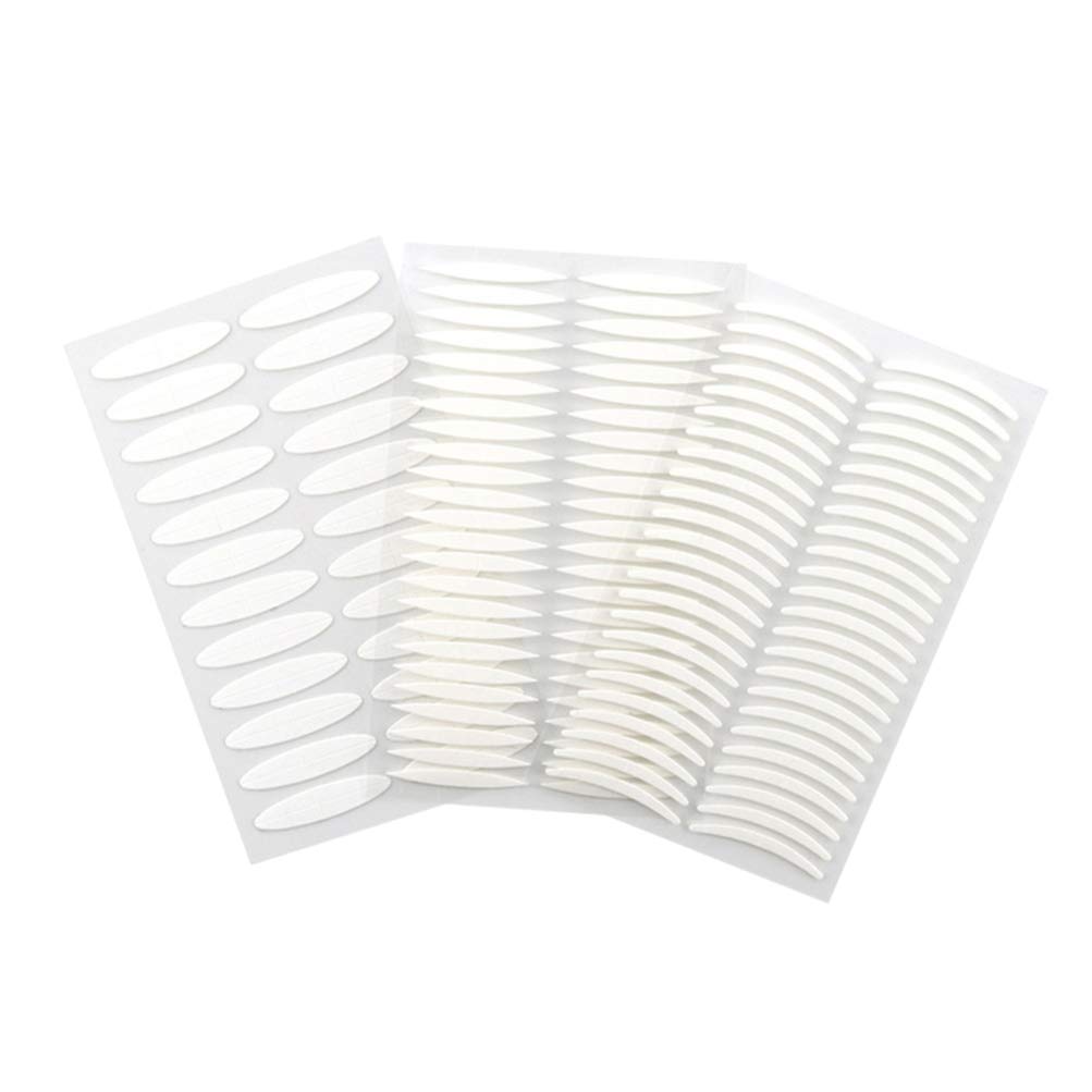 Lurrose Clear Double-Sided Eyelid Tape - 60 Sheets Ultra Invisible Natural Adhesive Stickers for Women | Non-Trace, Long-Lasting | Perfect for Asian Monolid Makeup & Eye Contouring