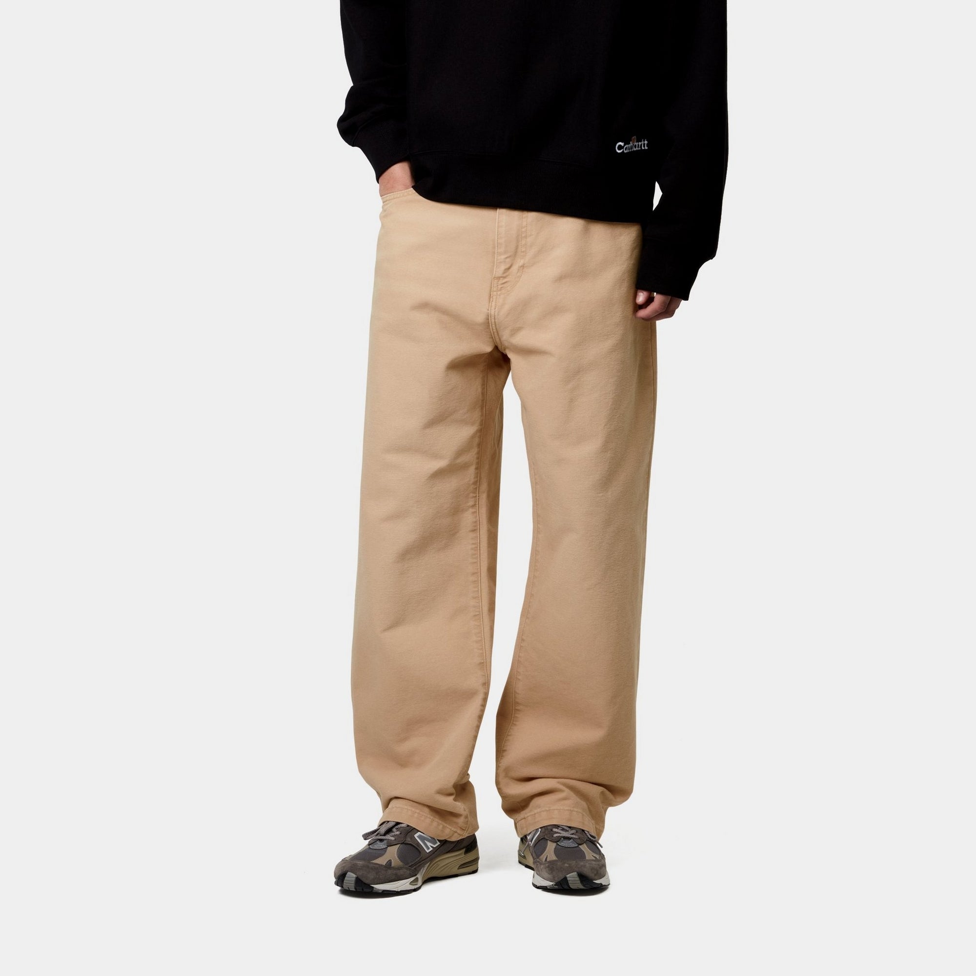 Landon Pant - Stone Canvas | Dusty Hamilton Brown | Comfortable Casual Pants for Men | Perfect for Outdoor Activities & Everyday Wear