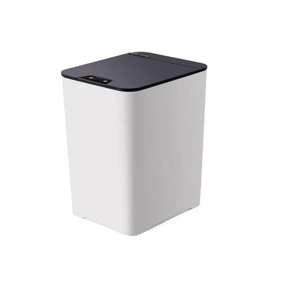 Automatic Touchless Sensor Trash Can with Wide Opening - Smart Kitchen Waste Bin for Office, Bathroom & Home | Hands-Free Sensor Garbage Bin with Lid for Recycling & Waste Disposal - Perfect for Modern Kitchens, Offices & Bathrooms