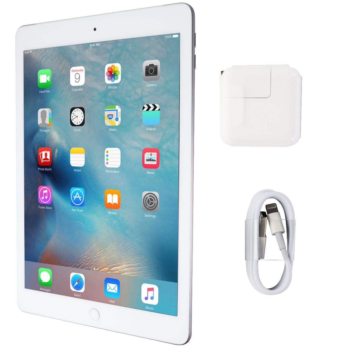 Apple iPad 9.7 inch (6th Generation) A1954 128GB - GSM Unlocked & Verizon Compatible - Silver | Perfect for Work, School & Entertainment