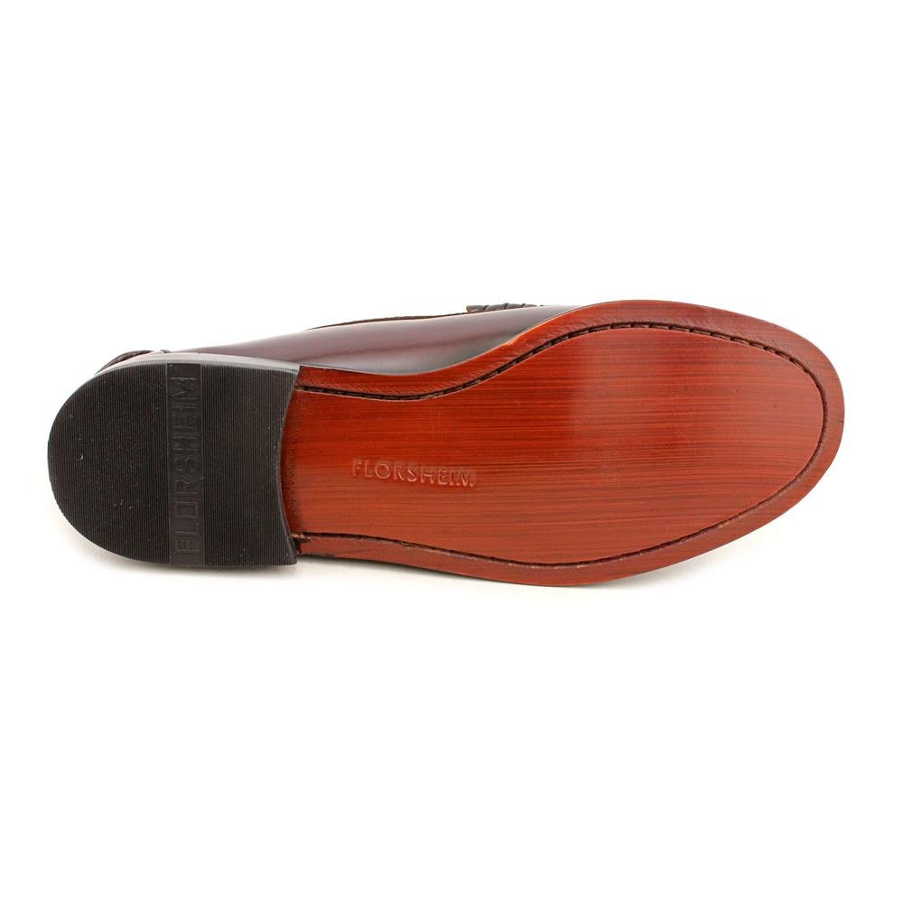 Florsheim Men's Burgundy Moccasin Loafers - Comfortable Slip-On Dress Shoes Size 10 E US - Perfect for Business Casual & Office Wear
